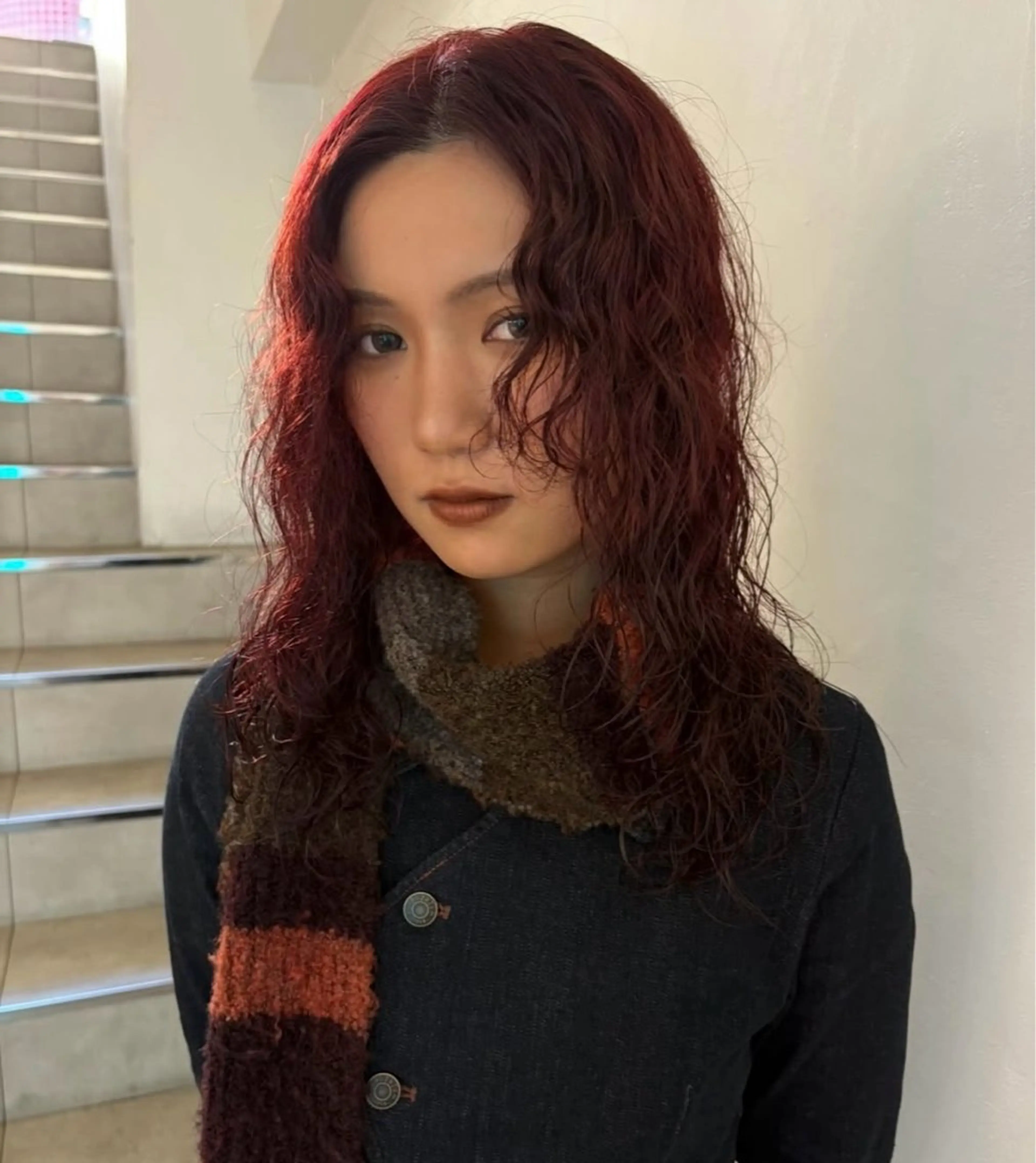 カラー 暖色カラー/ ネイル momo🍀☆*:°のネイルデザイン