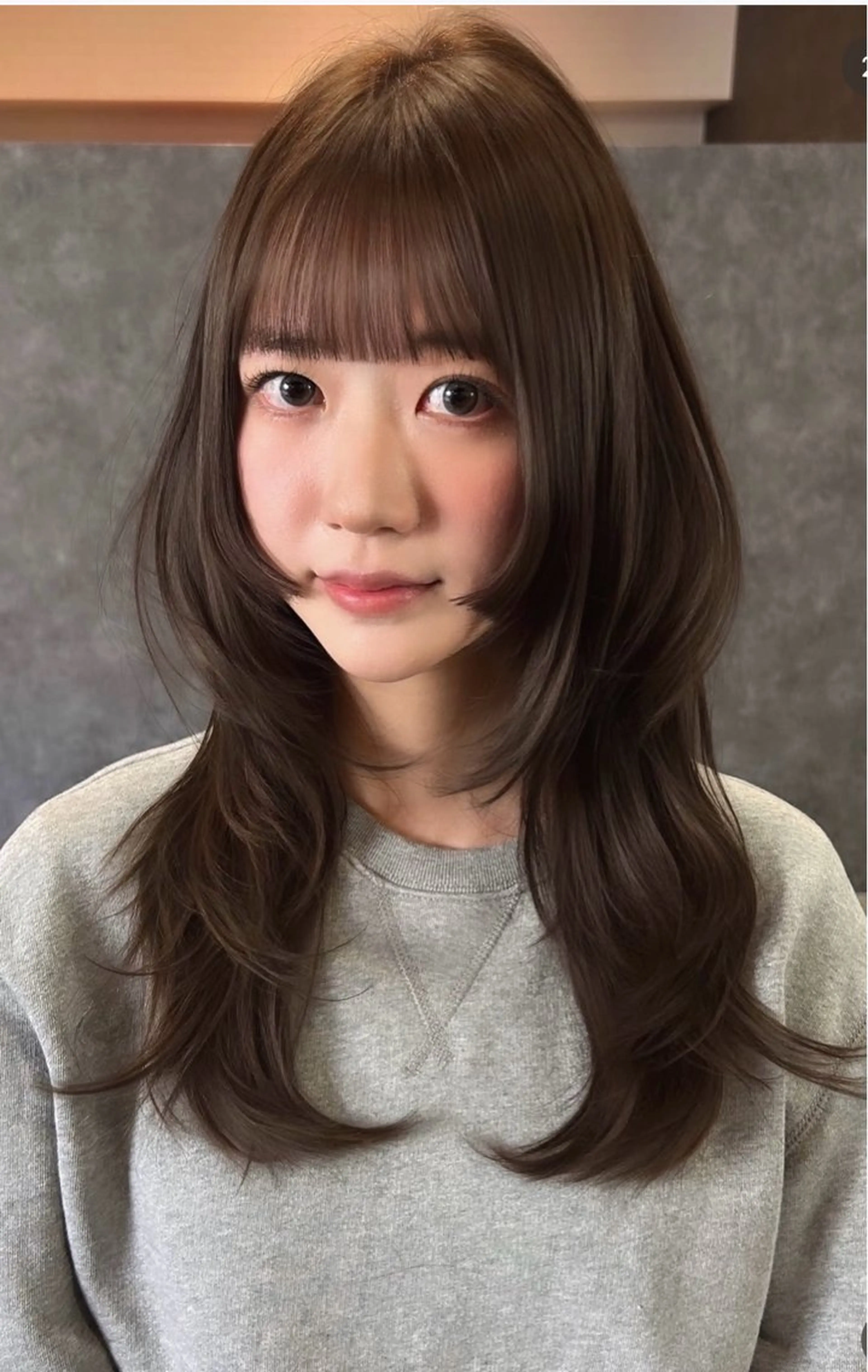 ロング ショート/レイヤー 高野菜瑠のヘアスタイル