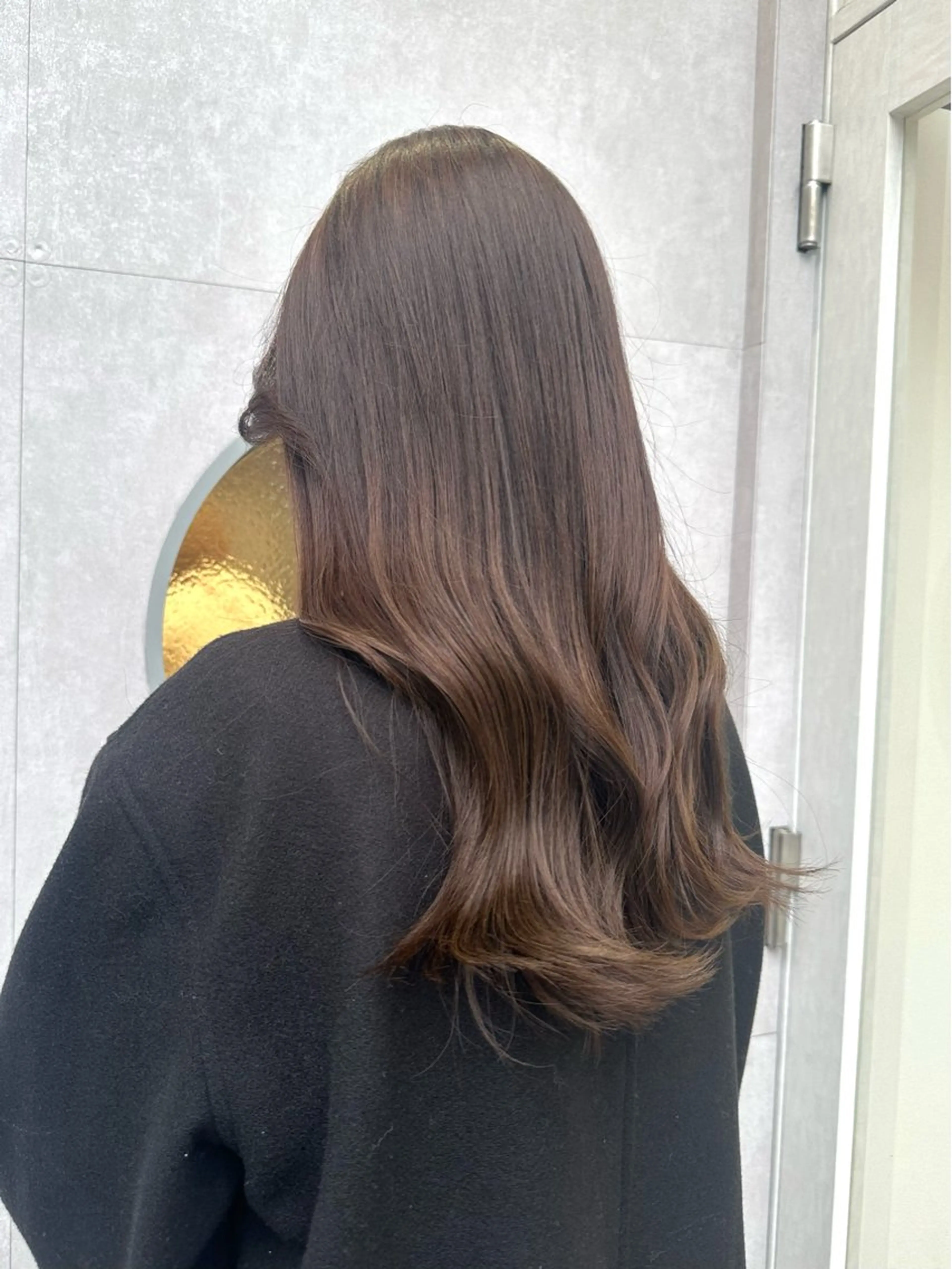 ロング カラー HUG横浜所属・横浜／🐈‍⬛ haru🐈‍⬛🎀のヘアスタイル