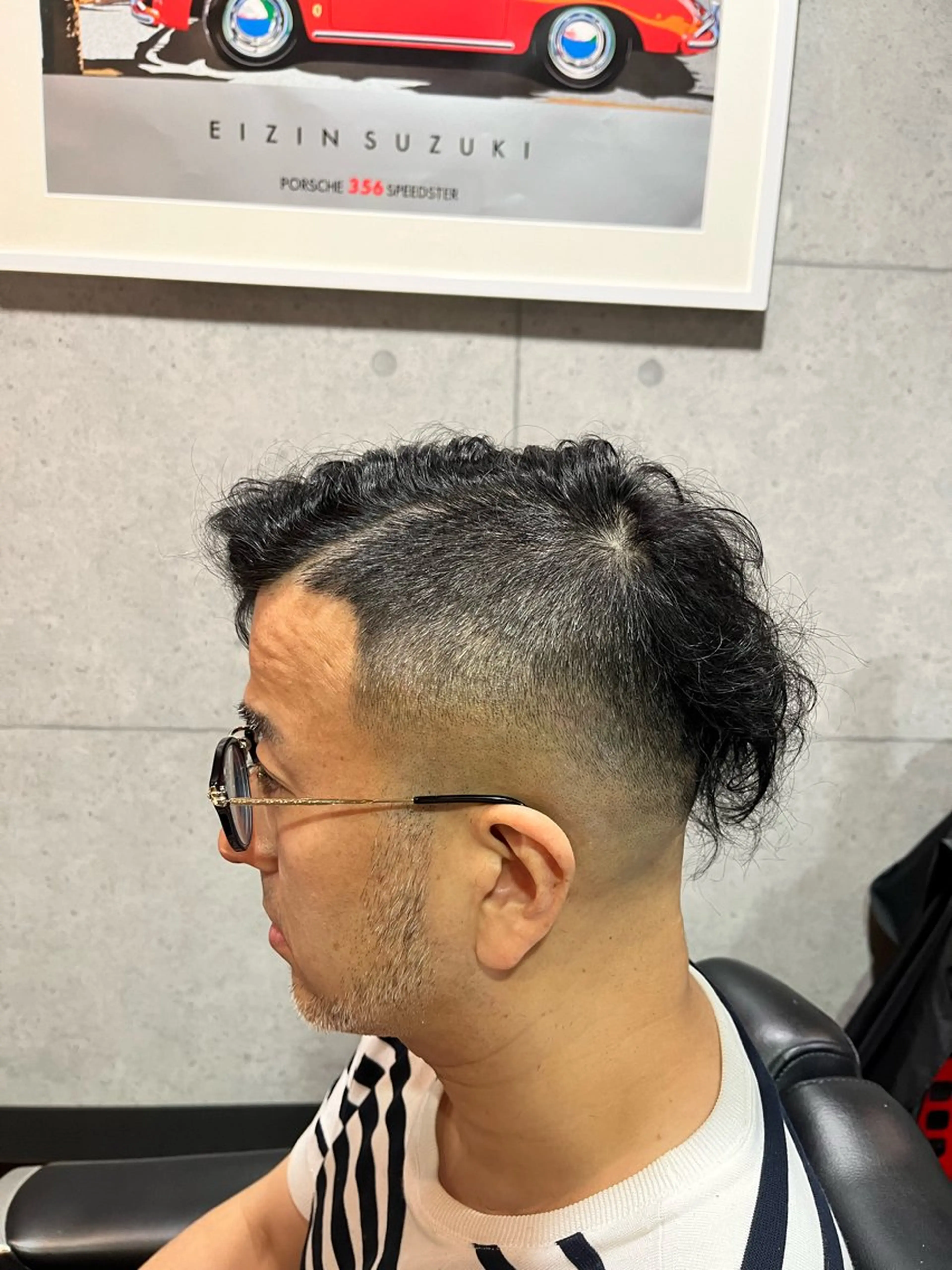 ショート メンズ フェードカット スキンフェード 刈り上げ hair salon 爽  下北沢店所属・💈きかわ あさひ💈のヘアスタイル