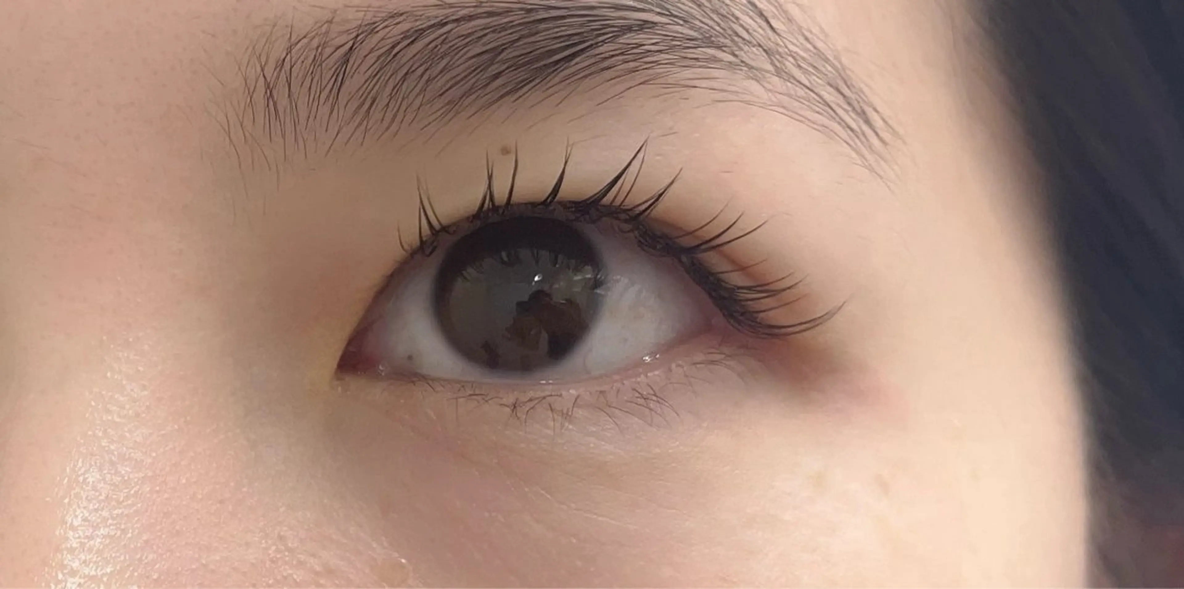 マツエク・マツパ フラットラッシュ チ ンのネイルデザイン