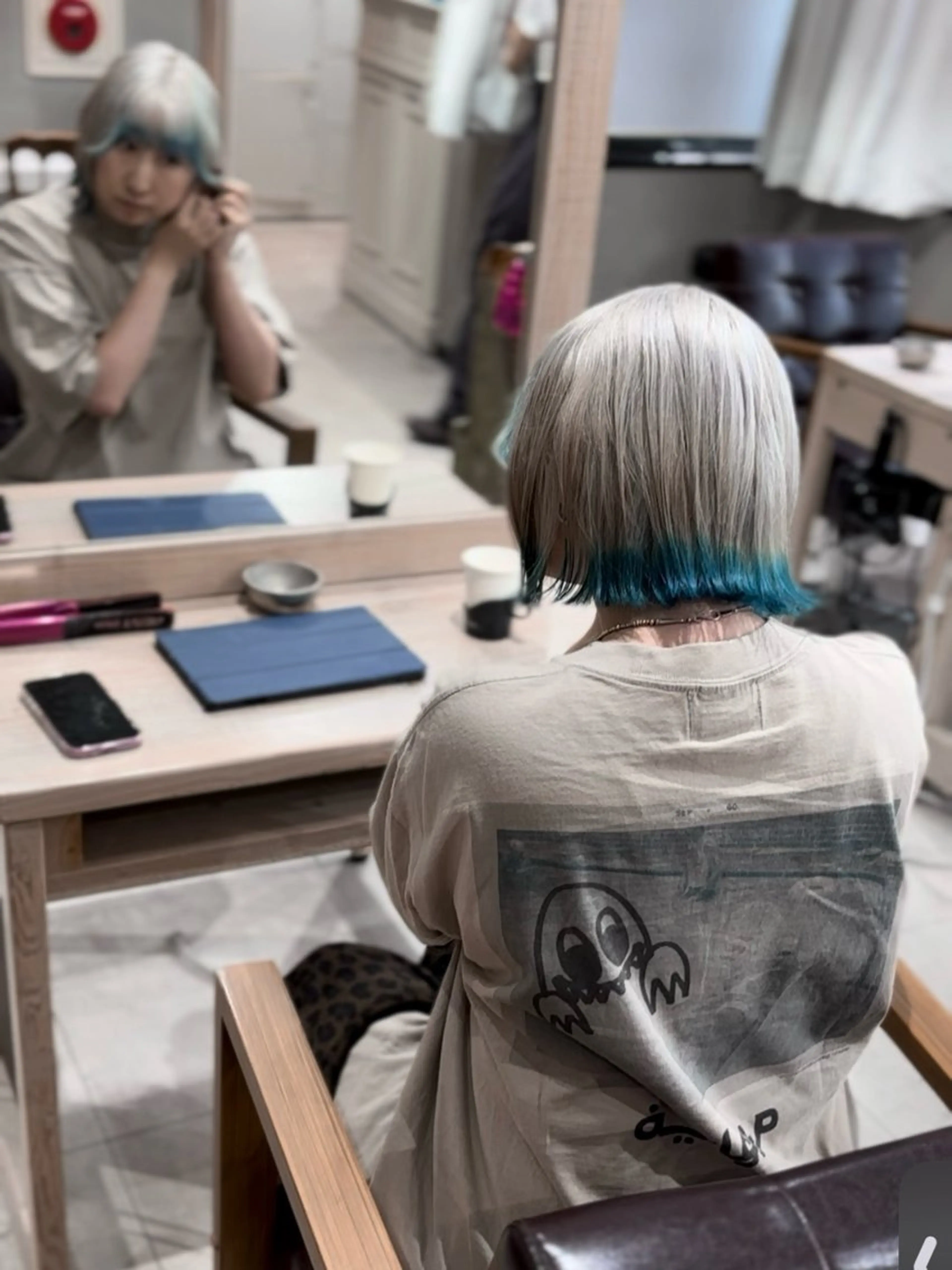 ミディアム ルーツカラー/ デザインカラー/井川のヘアスタイル