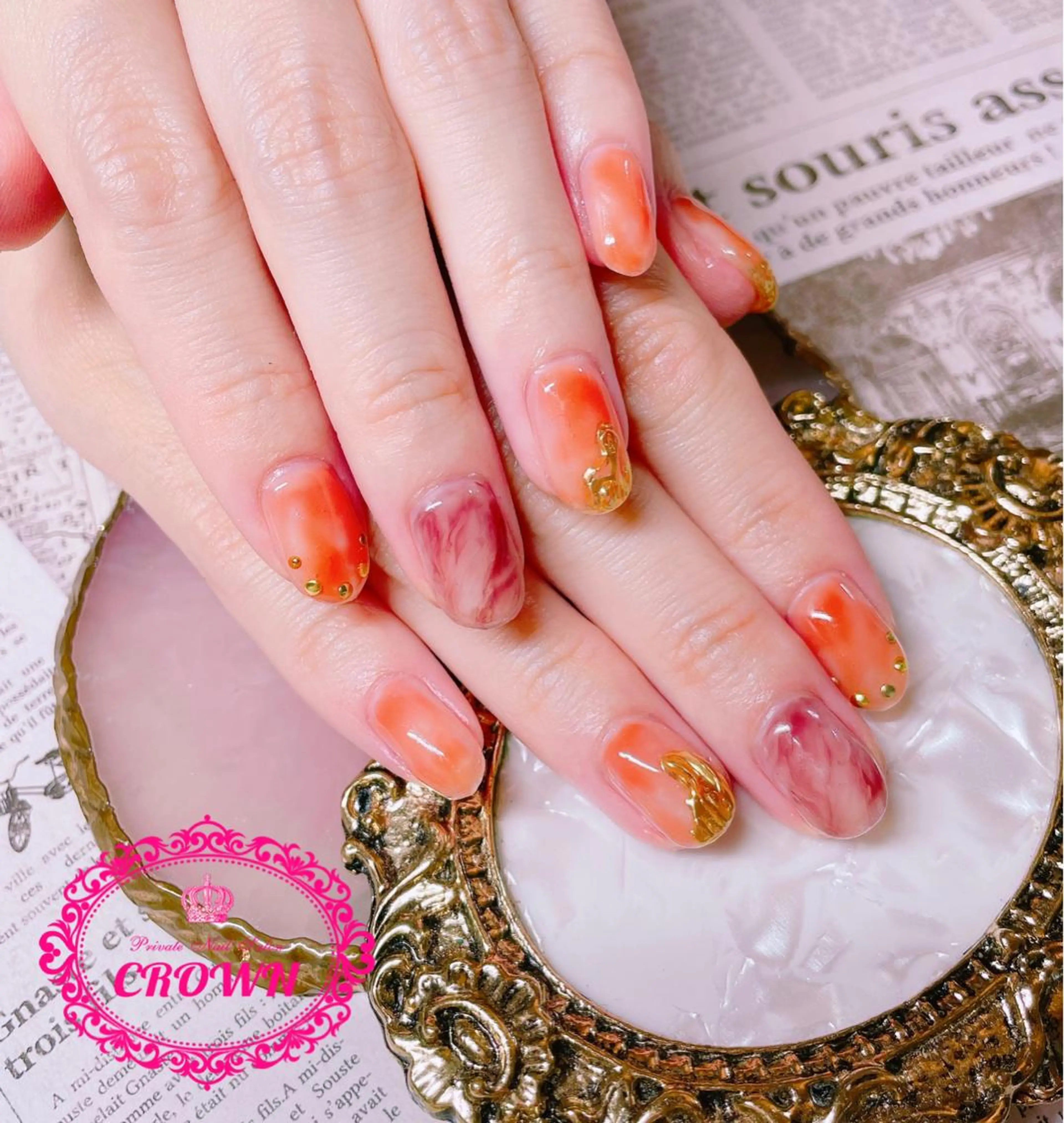 ネイル CROWN プライベートサロンのネイルデザイン