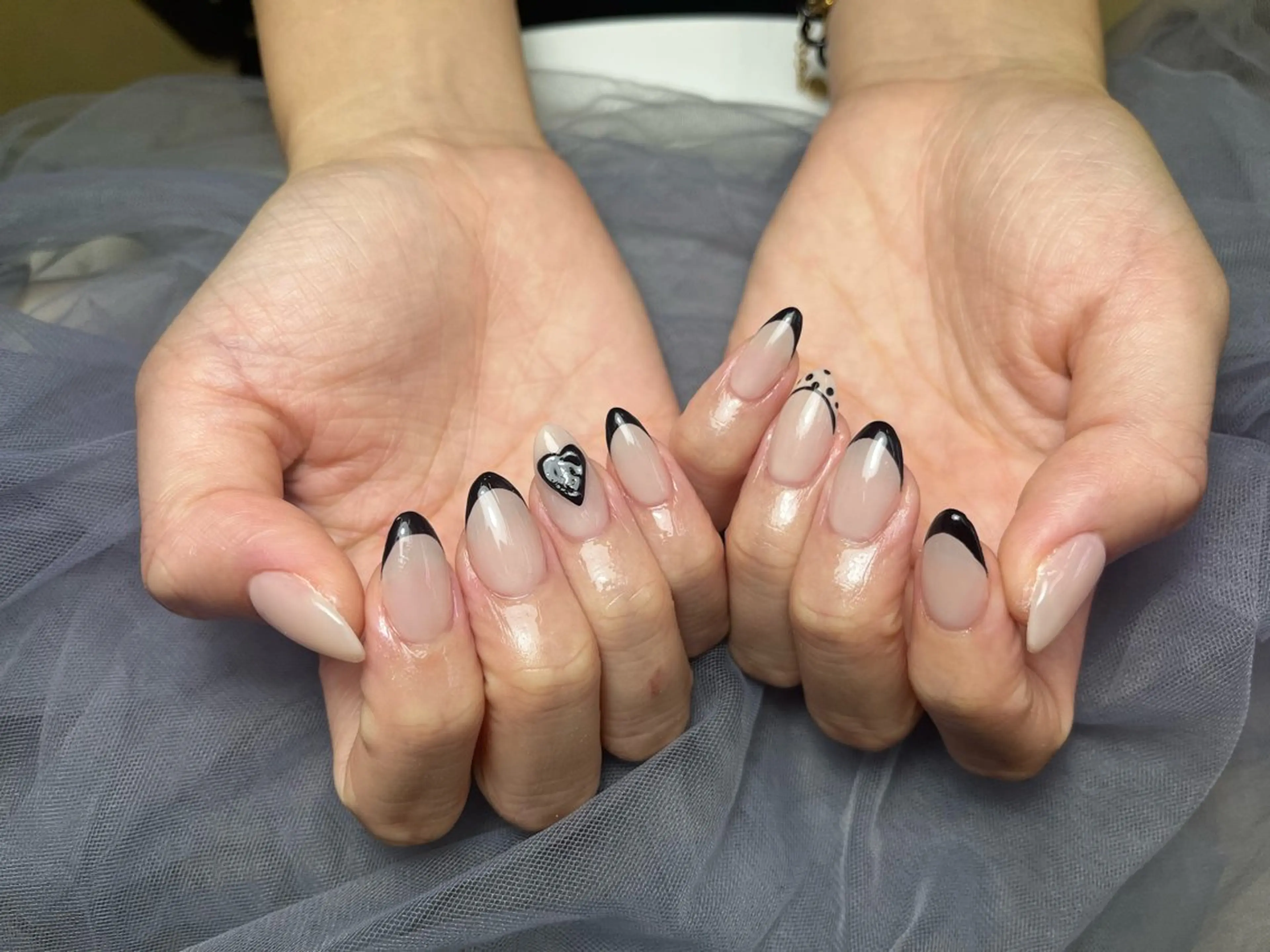 ネイル フレンチネイル ToliyDeliy Nail Salonのネイルデザイン