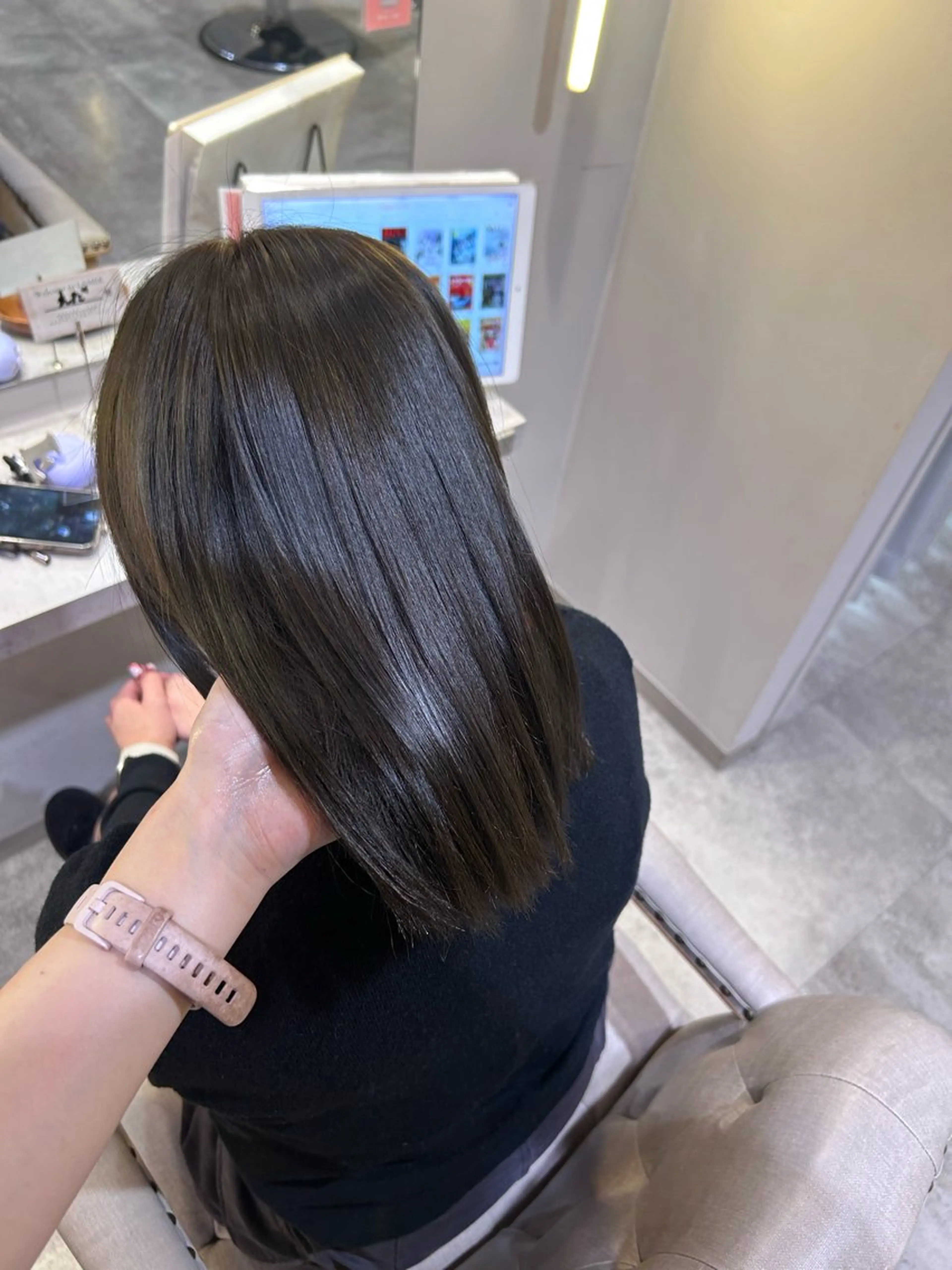 カラー 🤍ふんわりアイドル カラー🎀Rio🪽のヘアスタイル