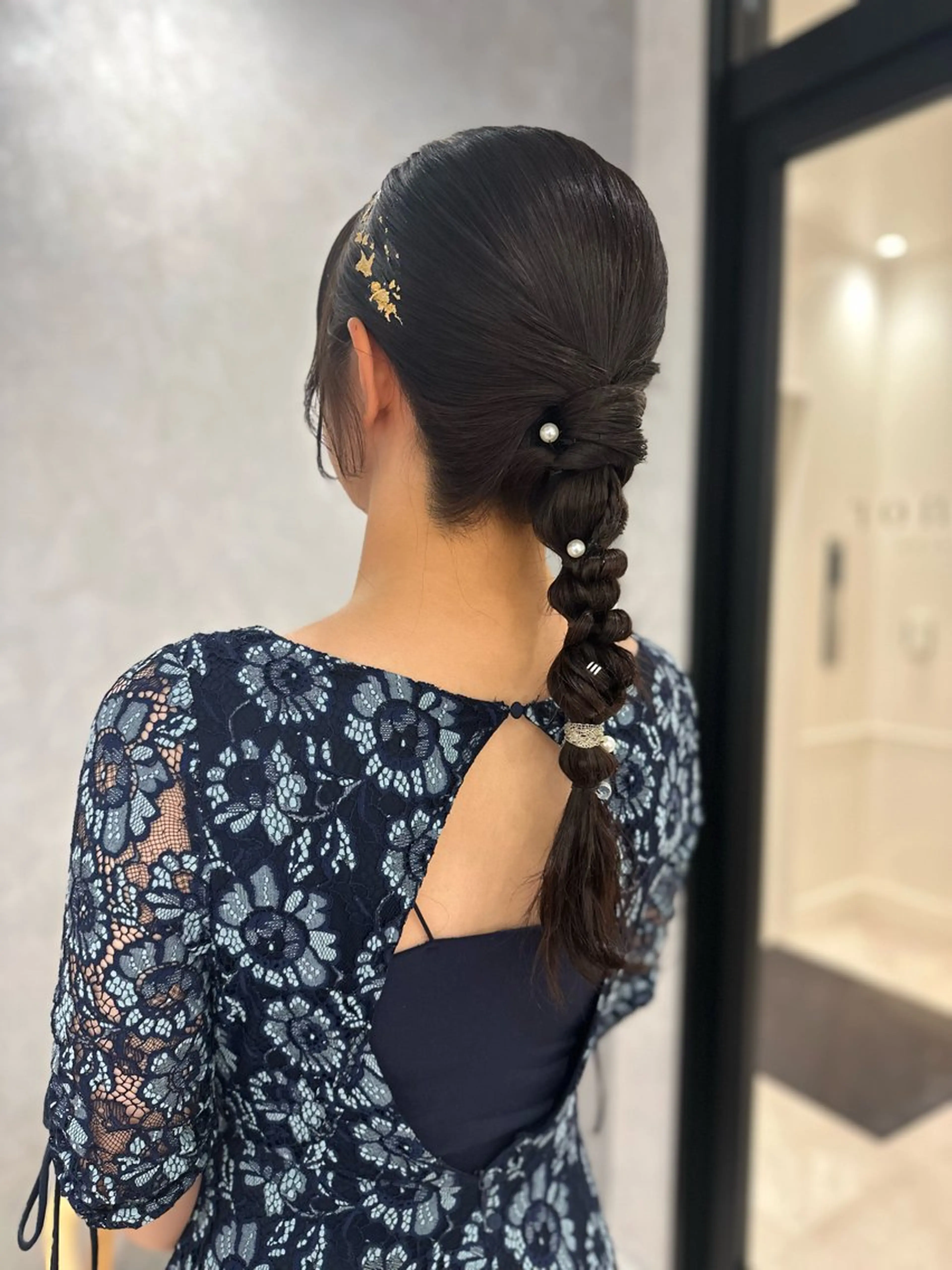 ロング ヘアセット ubu share salon所属・鈴村緋女／ヘアセット ／耳ツボジュエリーのその他イメージ