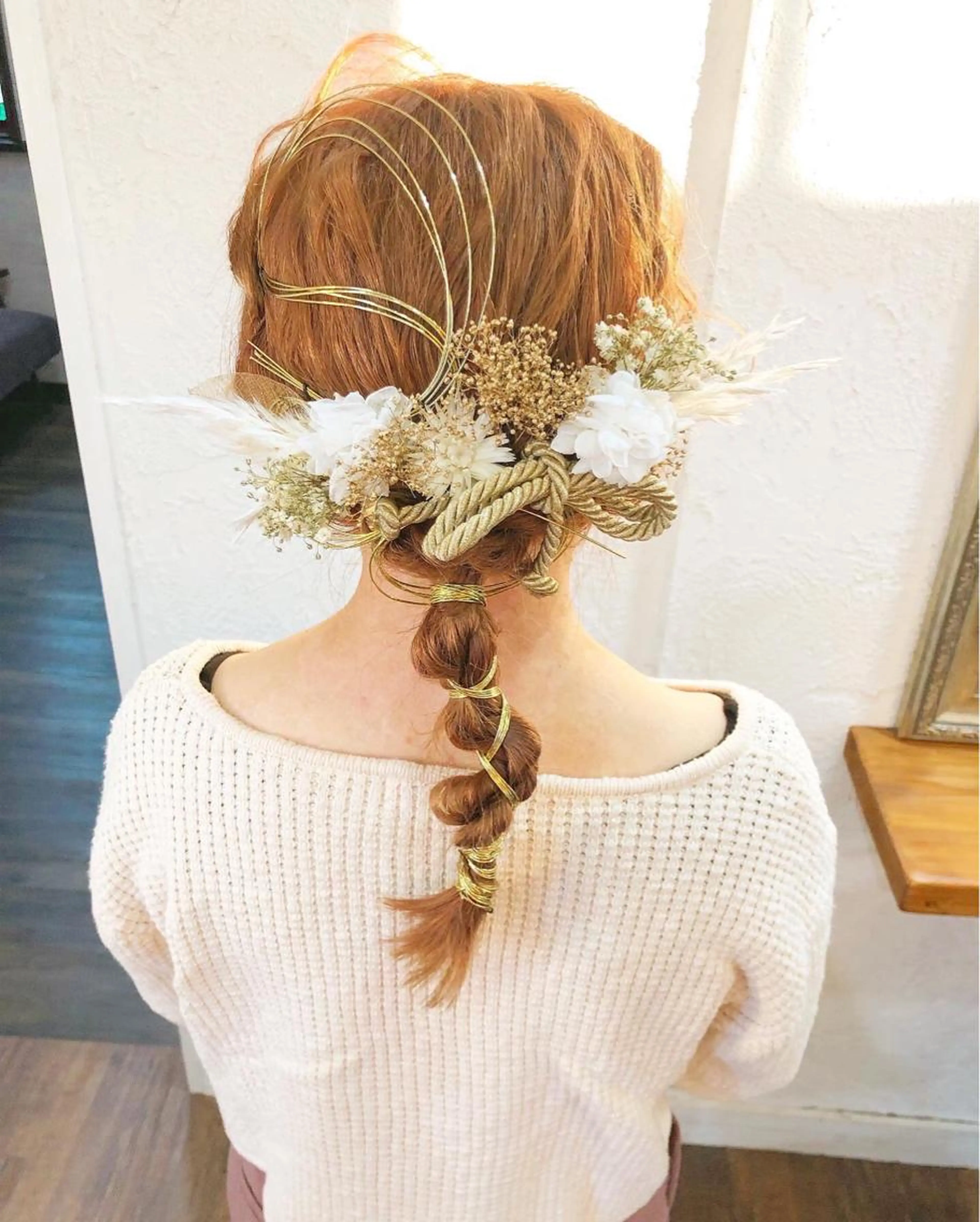 ヘアセット（卒業式ヘアセットは＋2200円​〜​）の写真