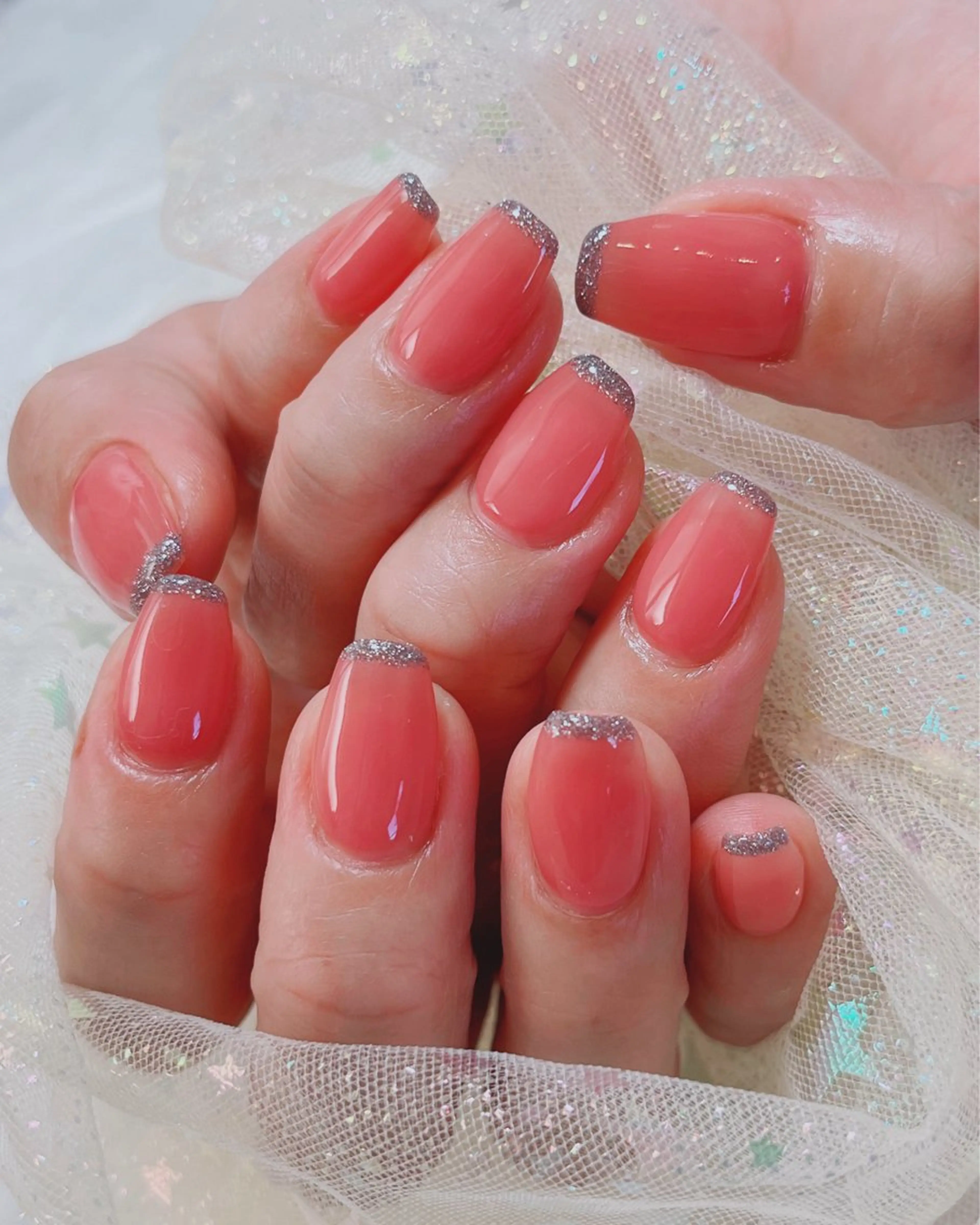 ネイル フレンチネイル ハンドネイル ruirui.naildesign所属・RUI ☆のネイルデザイン