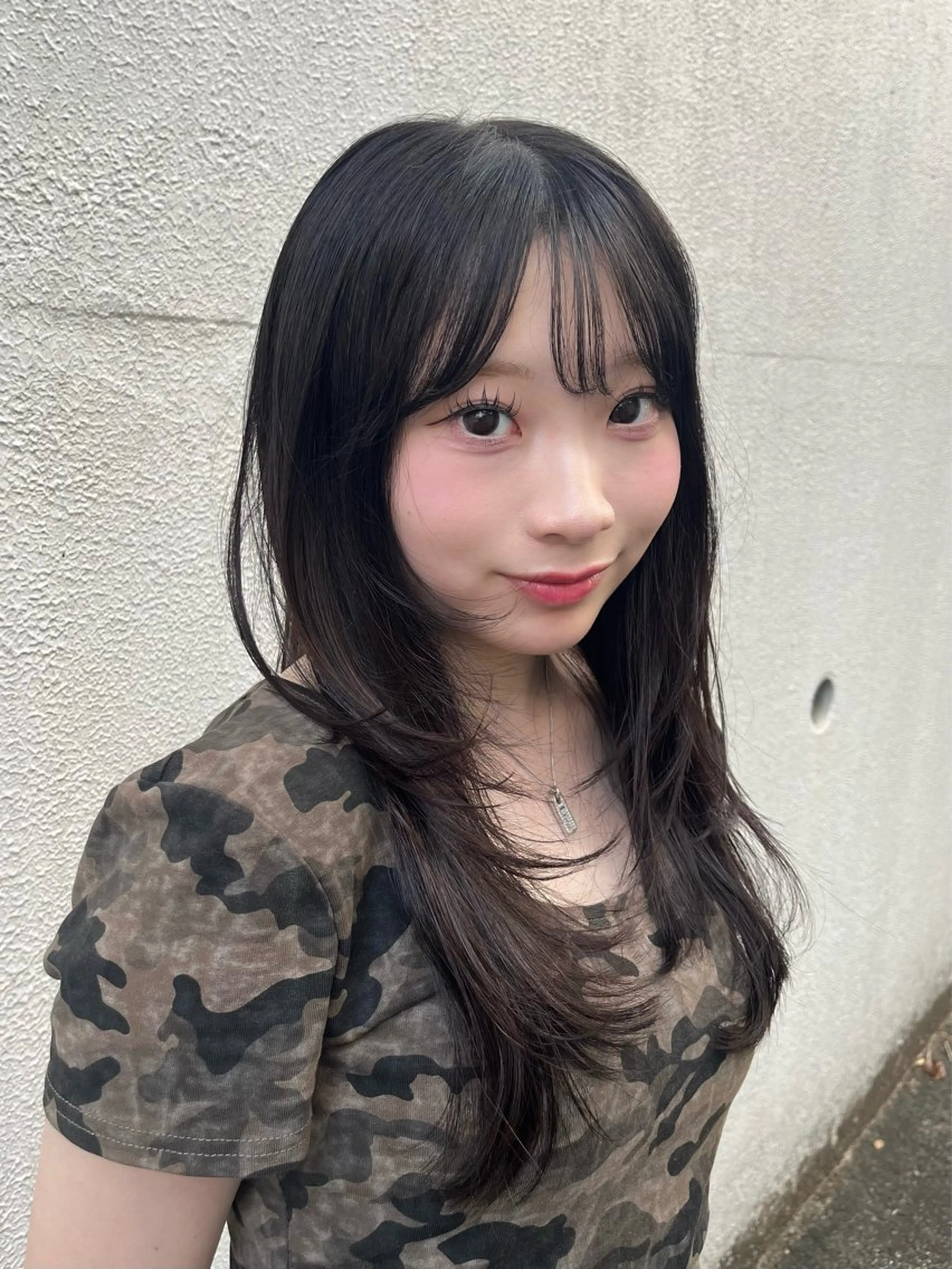 ロング レイヤーカット 【艶髪カラー】 omiのヘアスタイル