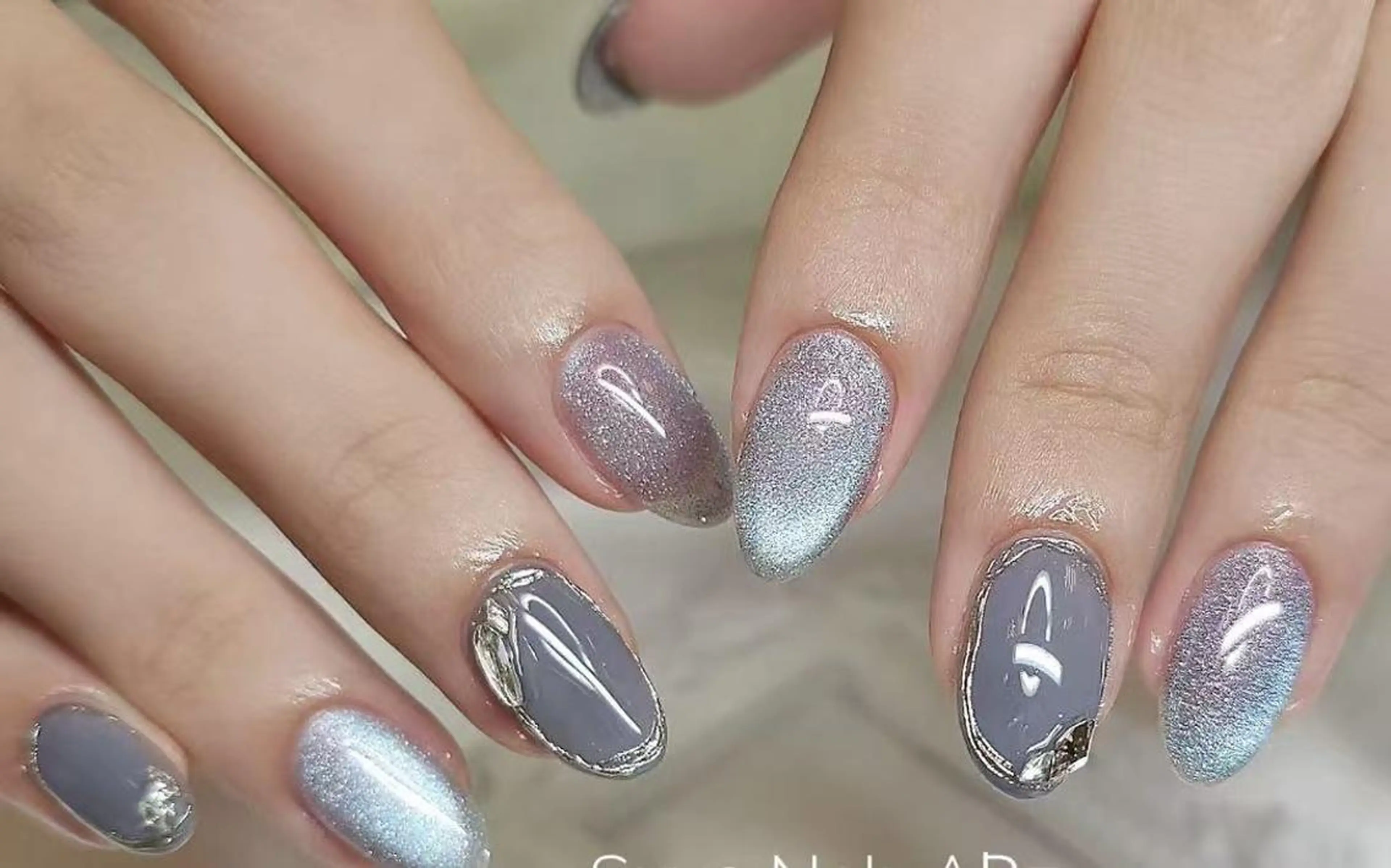 ネイル ハンドネイル By moonネイル 🌷ワンホン/韓国風のネイルデザイン