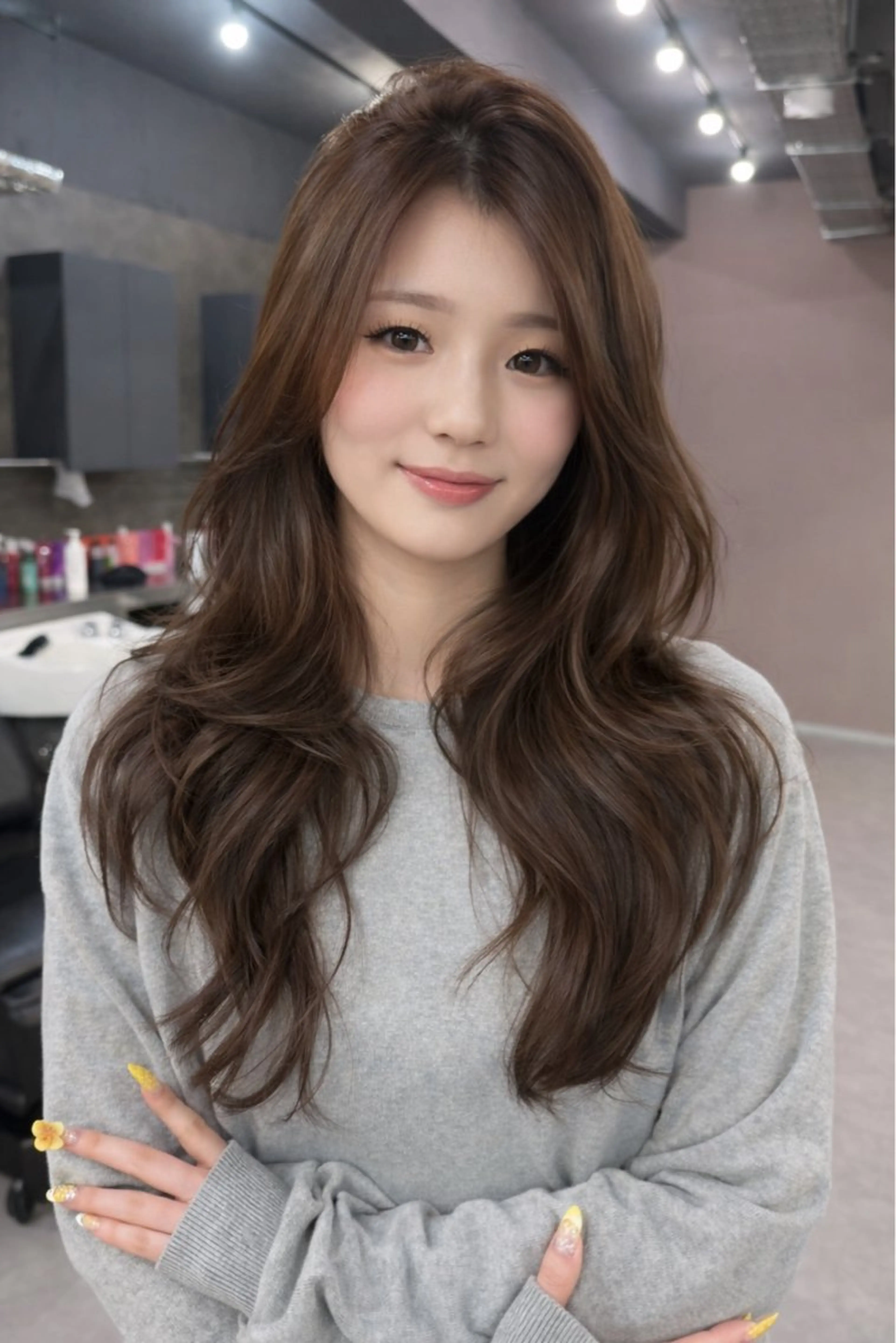 💖平日限定💖カット+カラーの写真