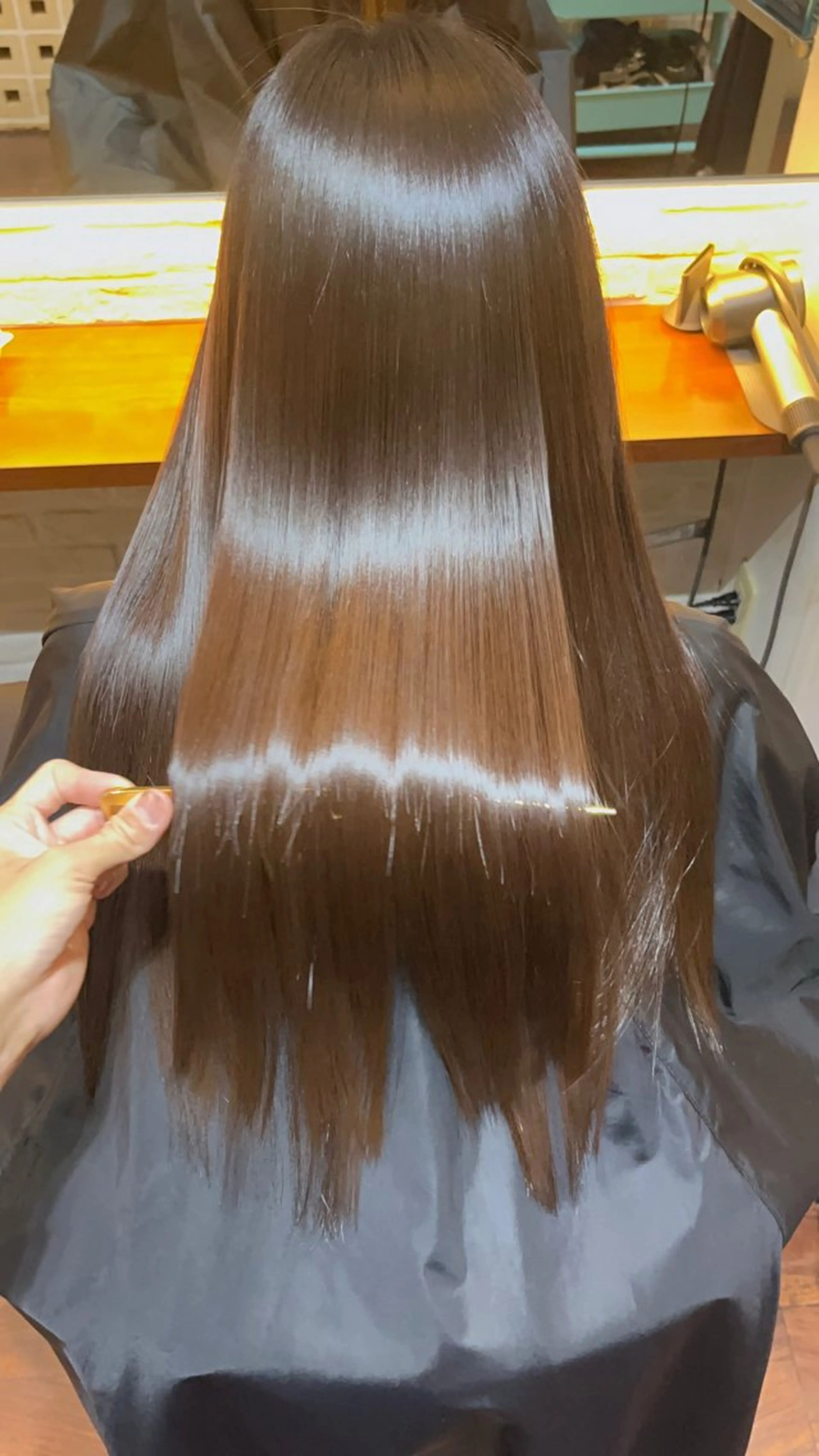 セミロング 髪質改善 縮毛矯正 縮毛矯正 トリートメント CoCooN TAKUMAのヘアスタイル