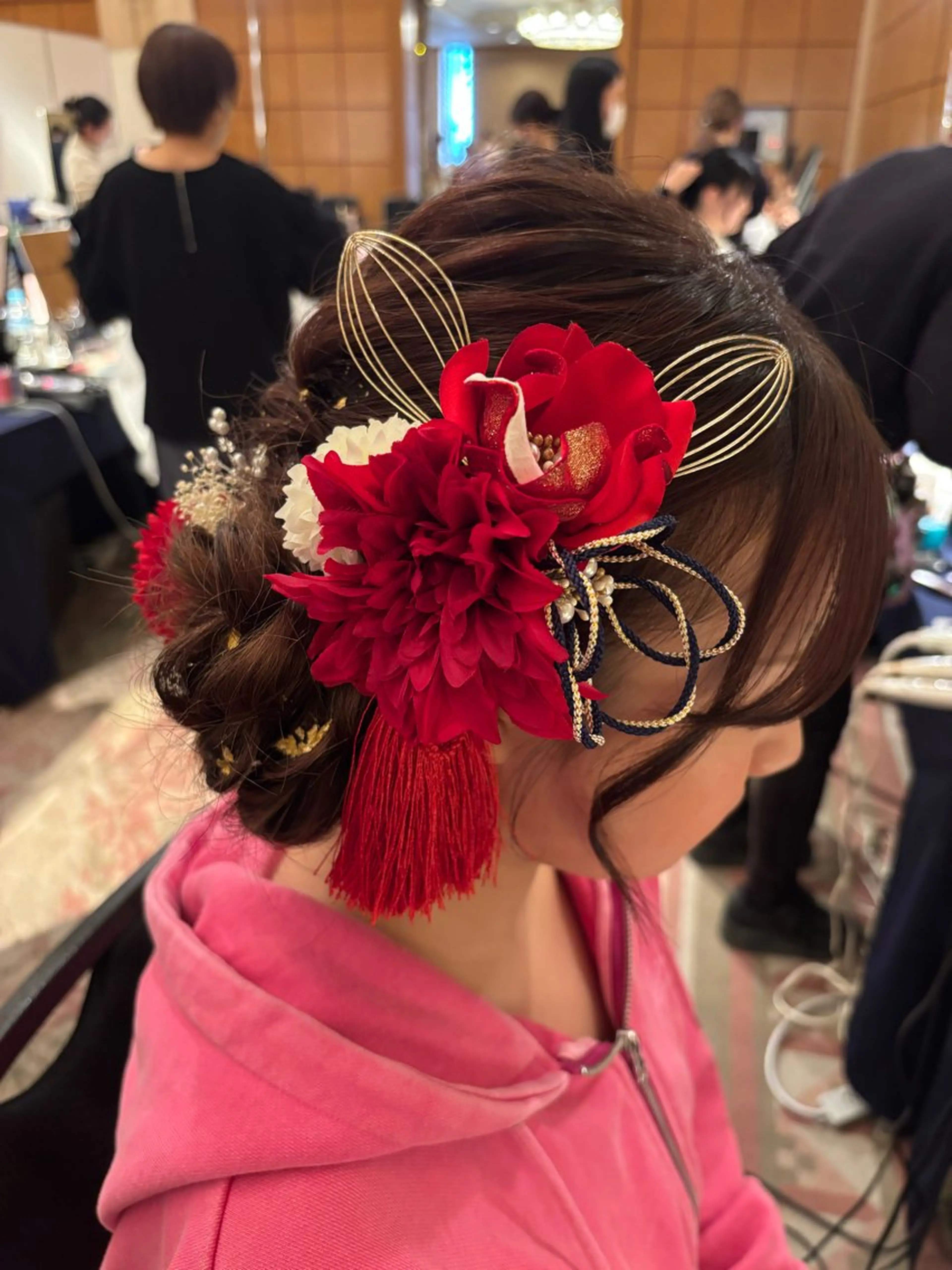 ロング ヘアアレンジ 成人式 着付け Gypsoly ☺︎ゆきのその他イメージ