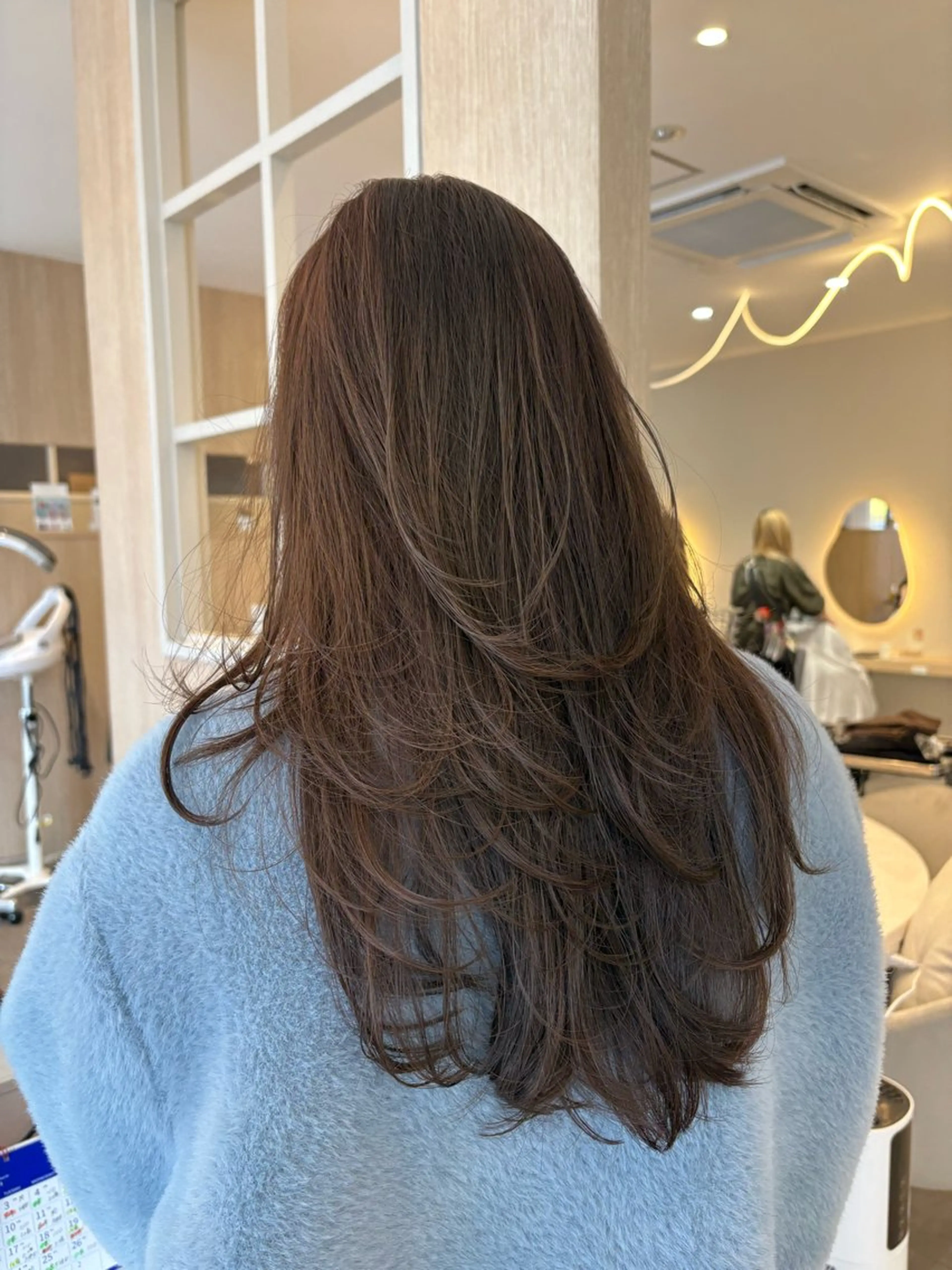 ロング カラー 透明感カラー ラベンダーカラー カット ヘアカラー レイヤー/透明感/髪 質改善/メンズ/佐藤のヘアスタイル