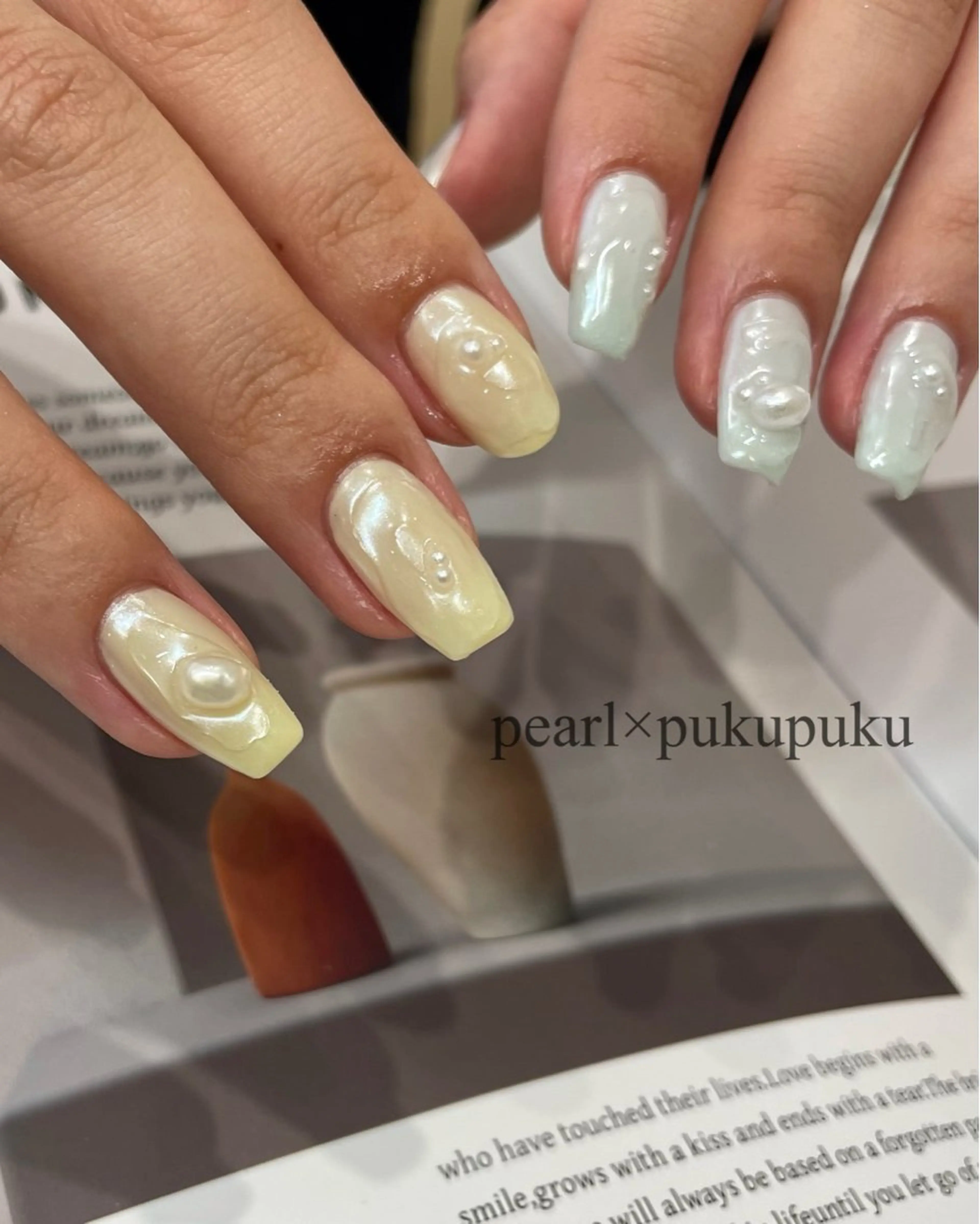 ネイル Allure 吉村瑞月のネイルデザイン