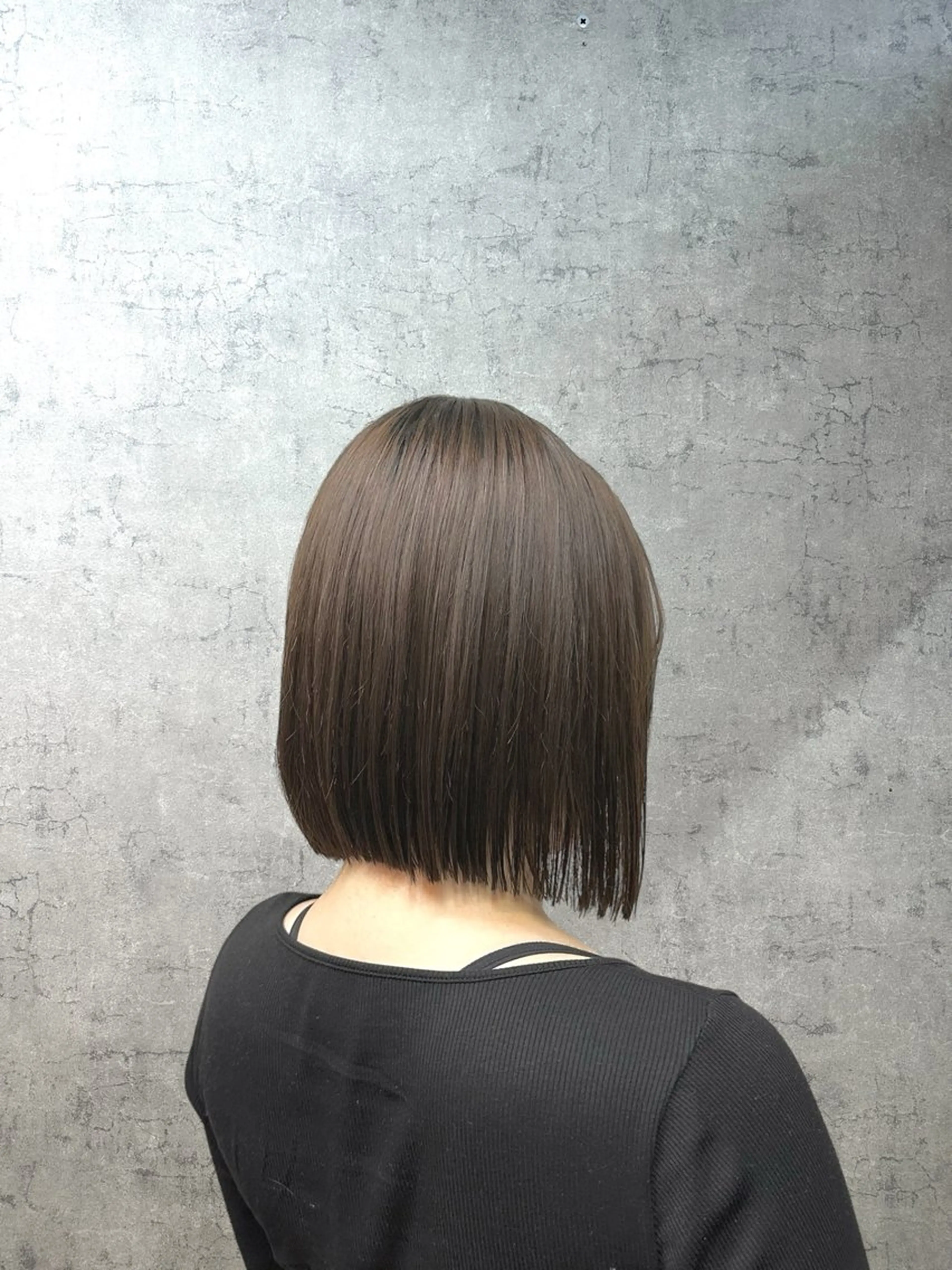 ミディアム ボブ 町田/透け感/透明感 Shibuのヘアスタイル