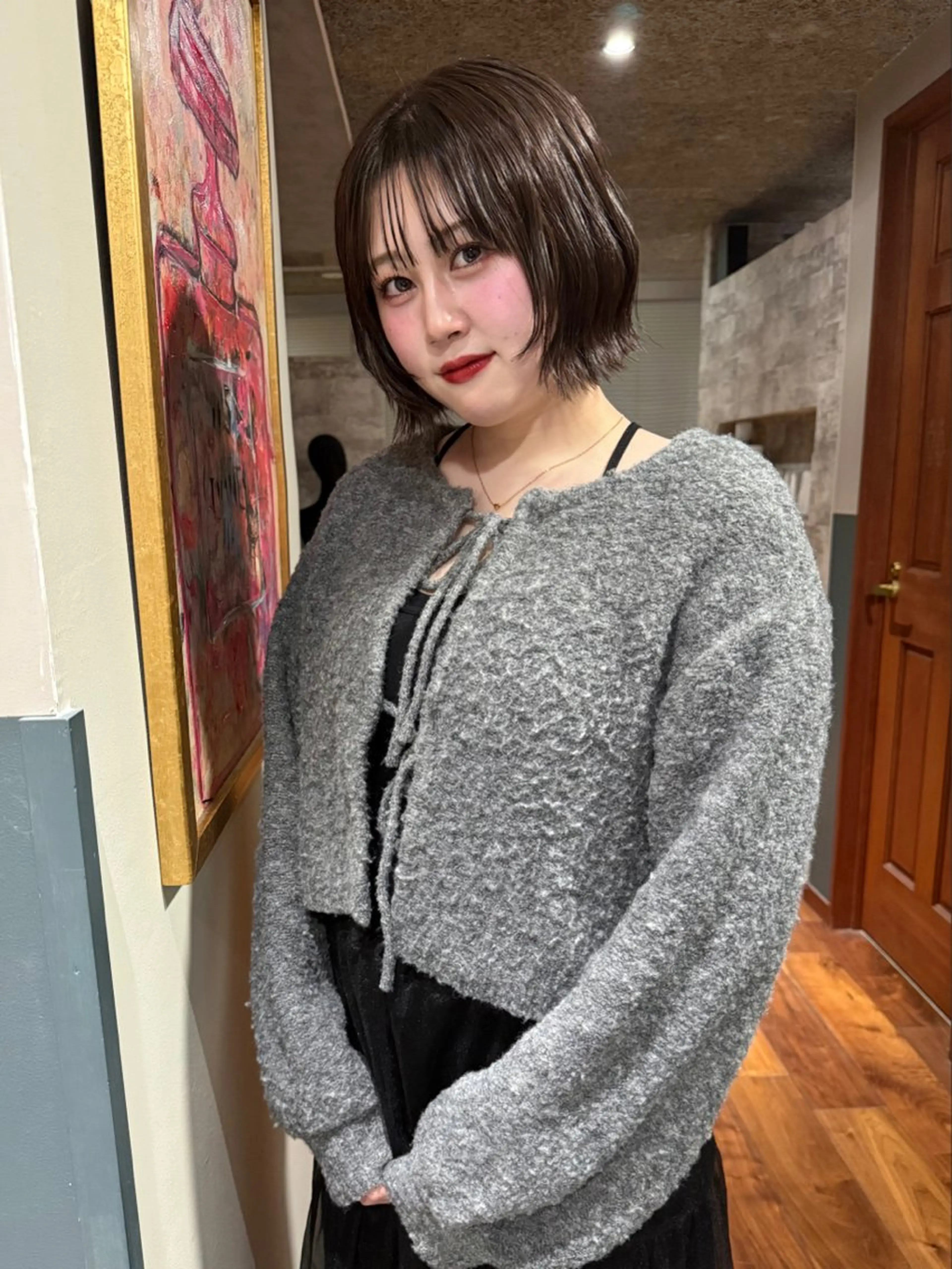 ショート カラー カット ヘアカラー トリートメント mai / linoah˚✧のヘアスタイル