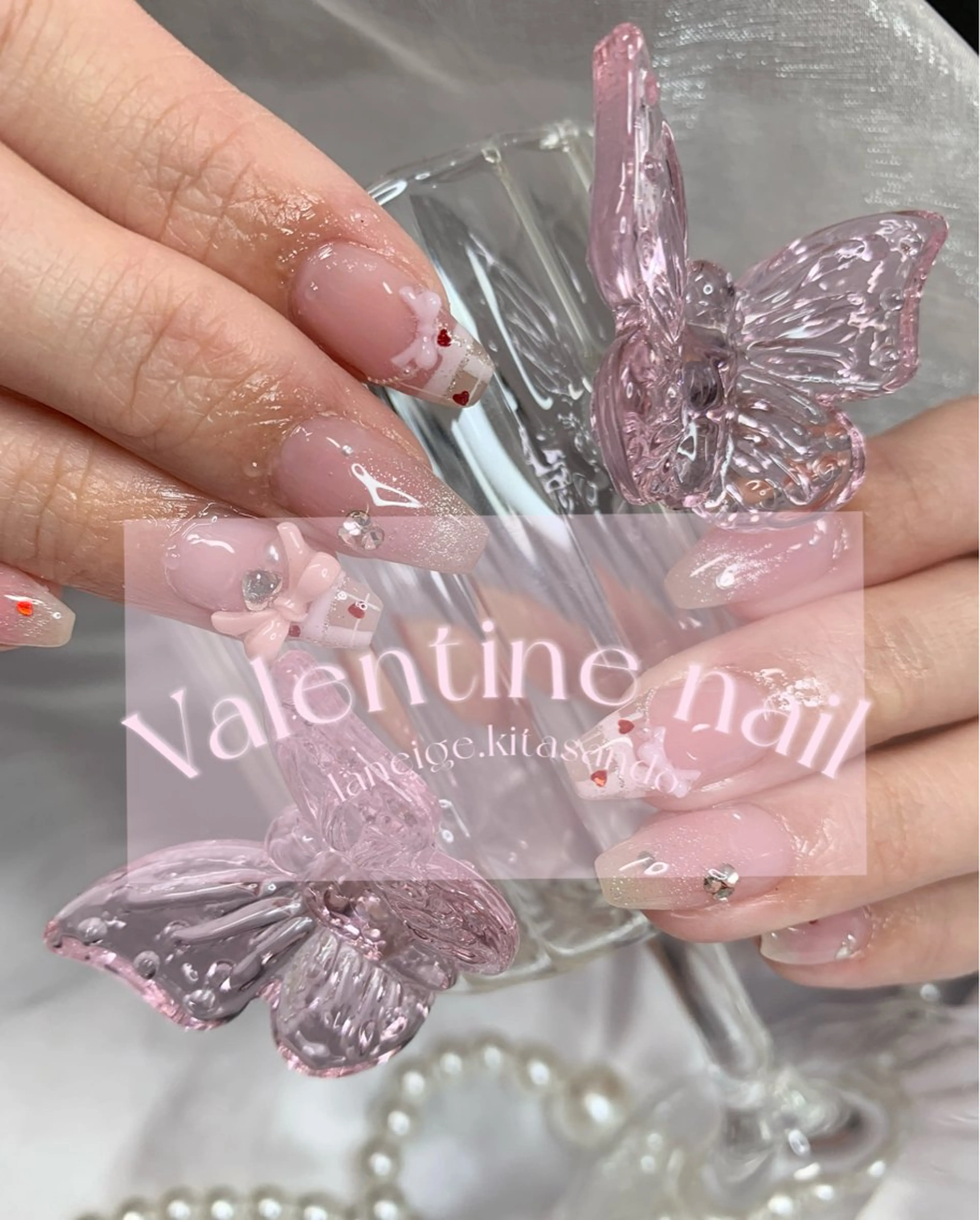 ネイル ハンドネイル La neige* yuki 🥯🍑のネイルデザイン