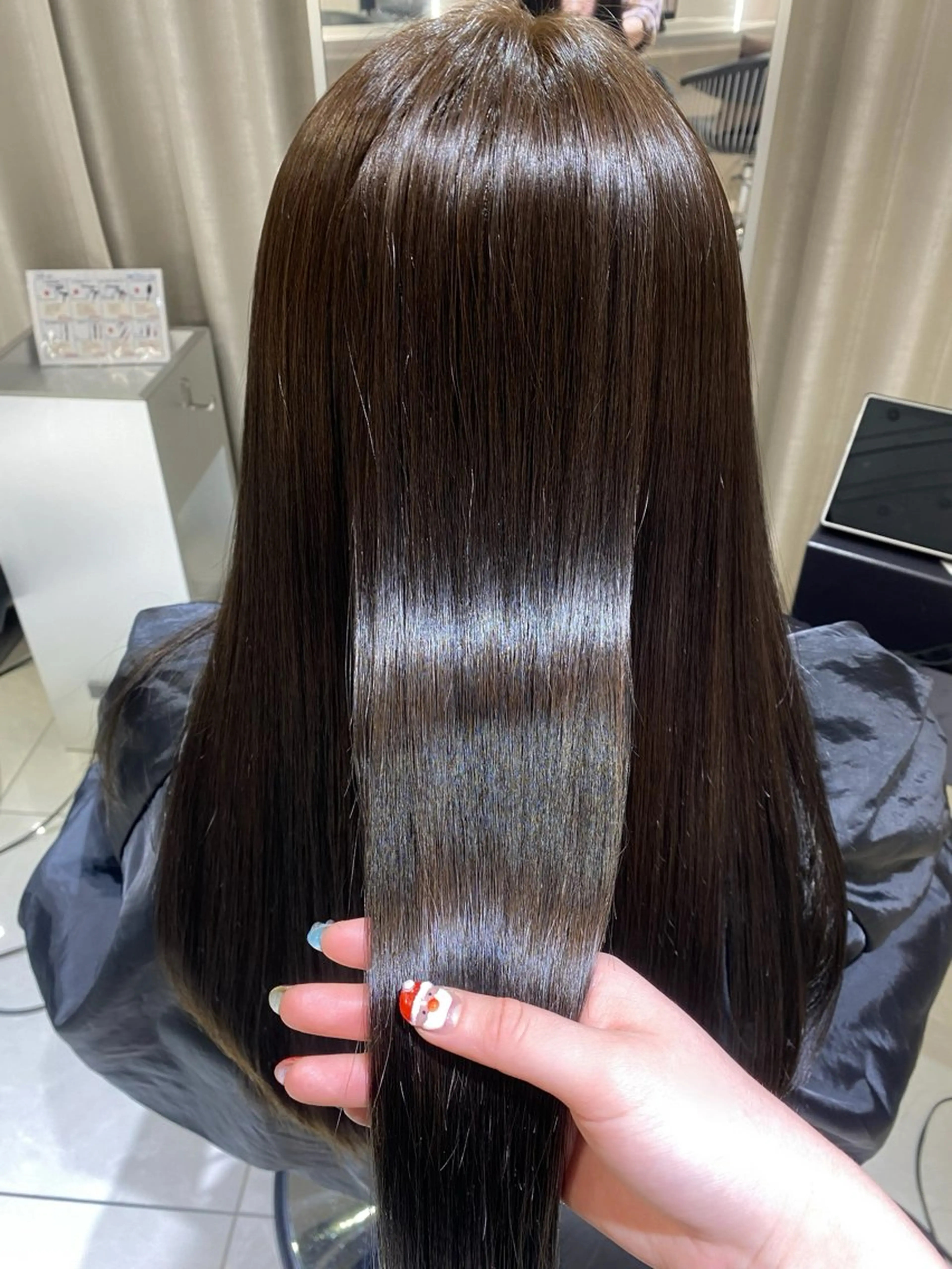 ロング ヘアカラー RED／SILVER フウカ✩.*˚のヘアスタイル