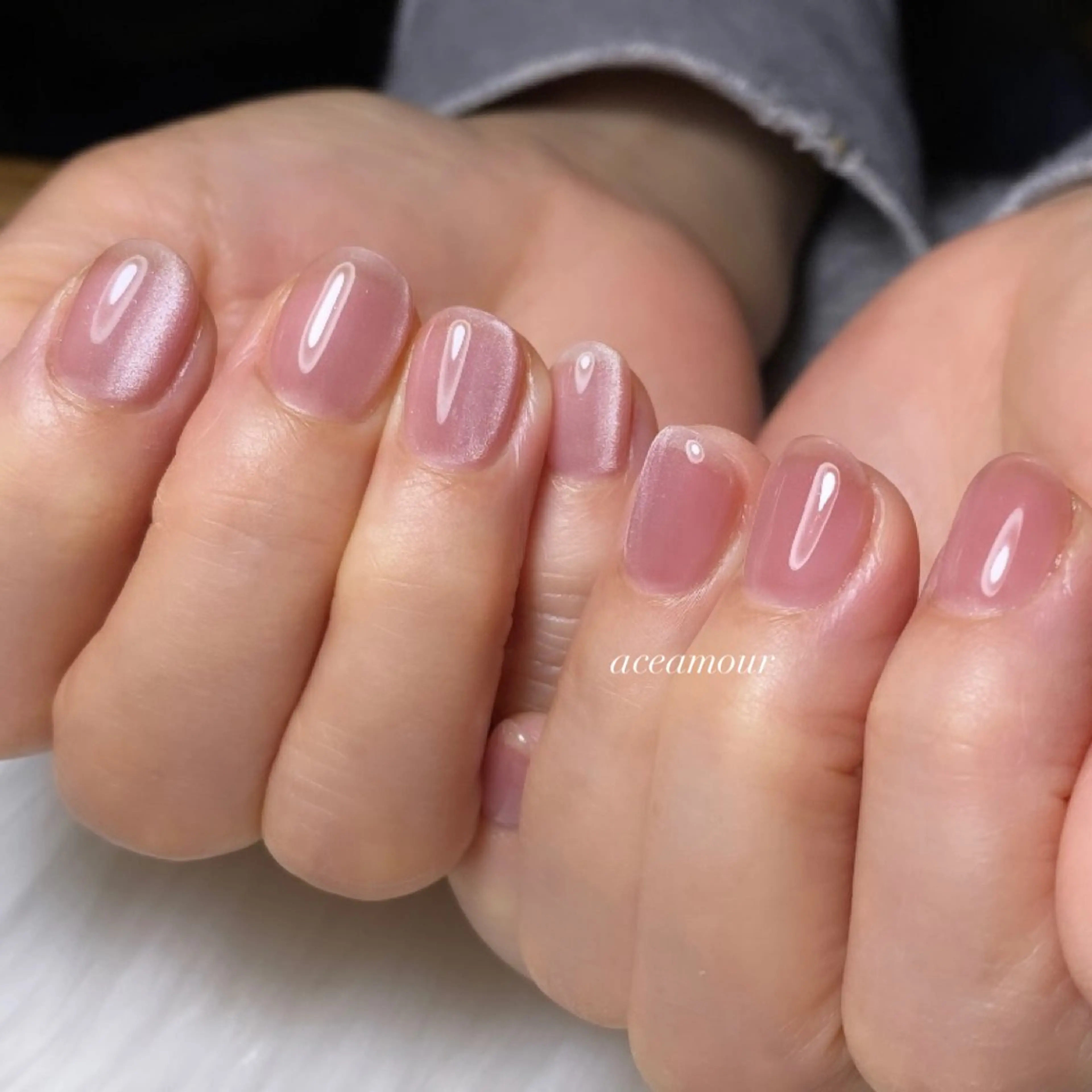 ネイル ハンドネイル ネイル/耳つぼ /新ホワイトニングのネイルデザイン