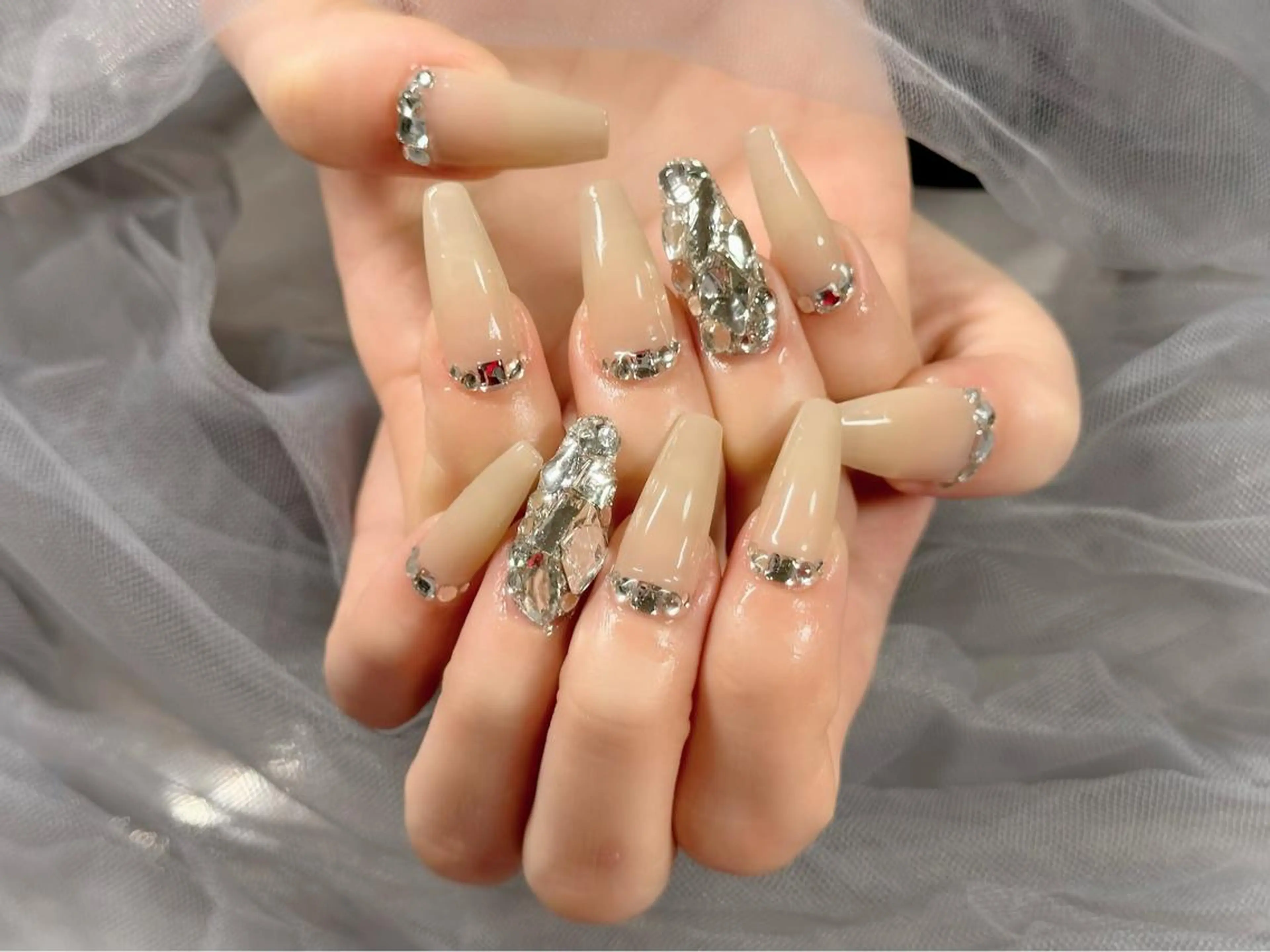 ネイル キラキラネイル ハンドネイル KURELLY所属・Nail Salon KURELLYのネイルデザイン