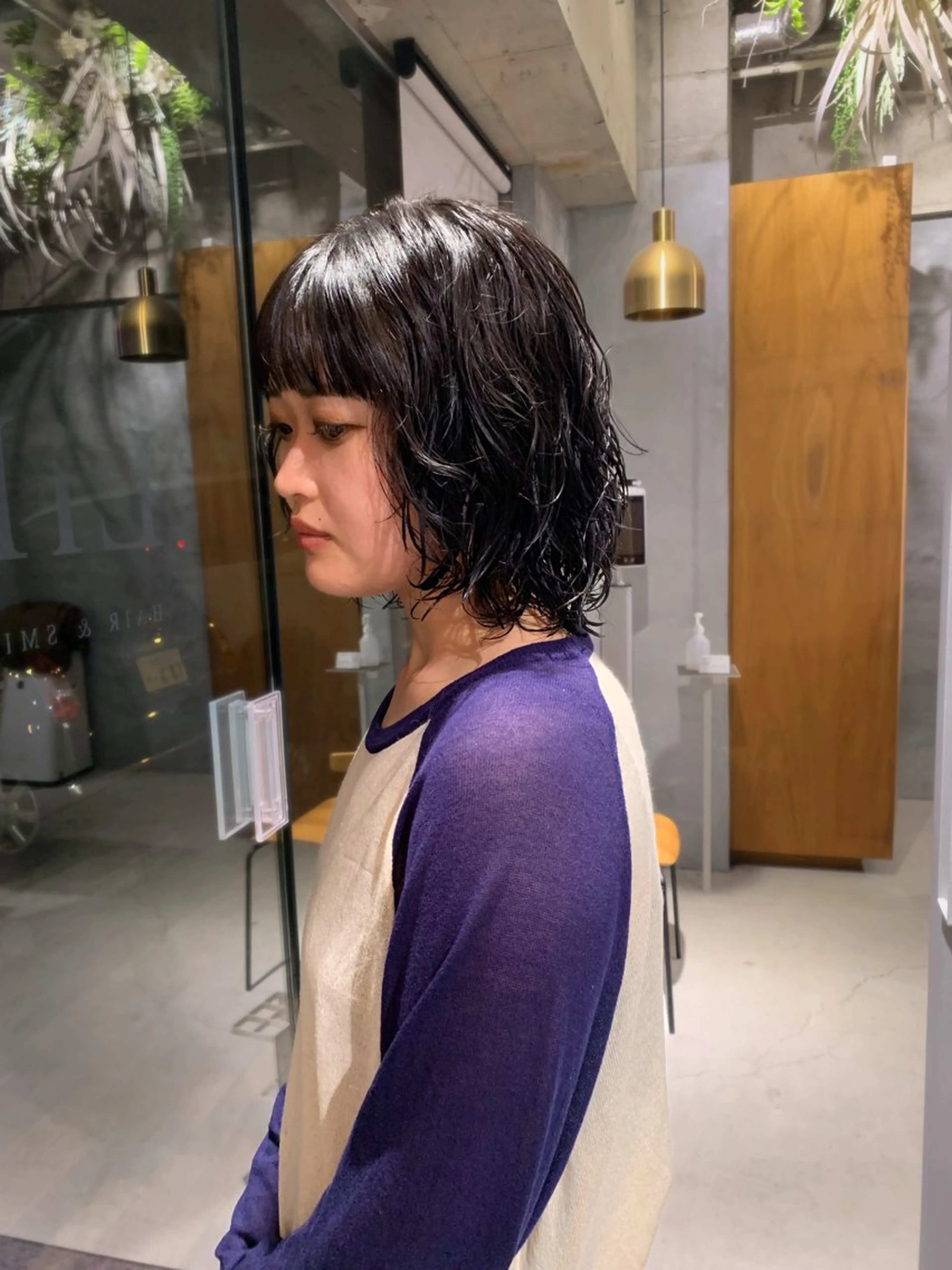 ショート ボブ ウルフカット 森 隆人のヘアスタイル