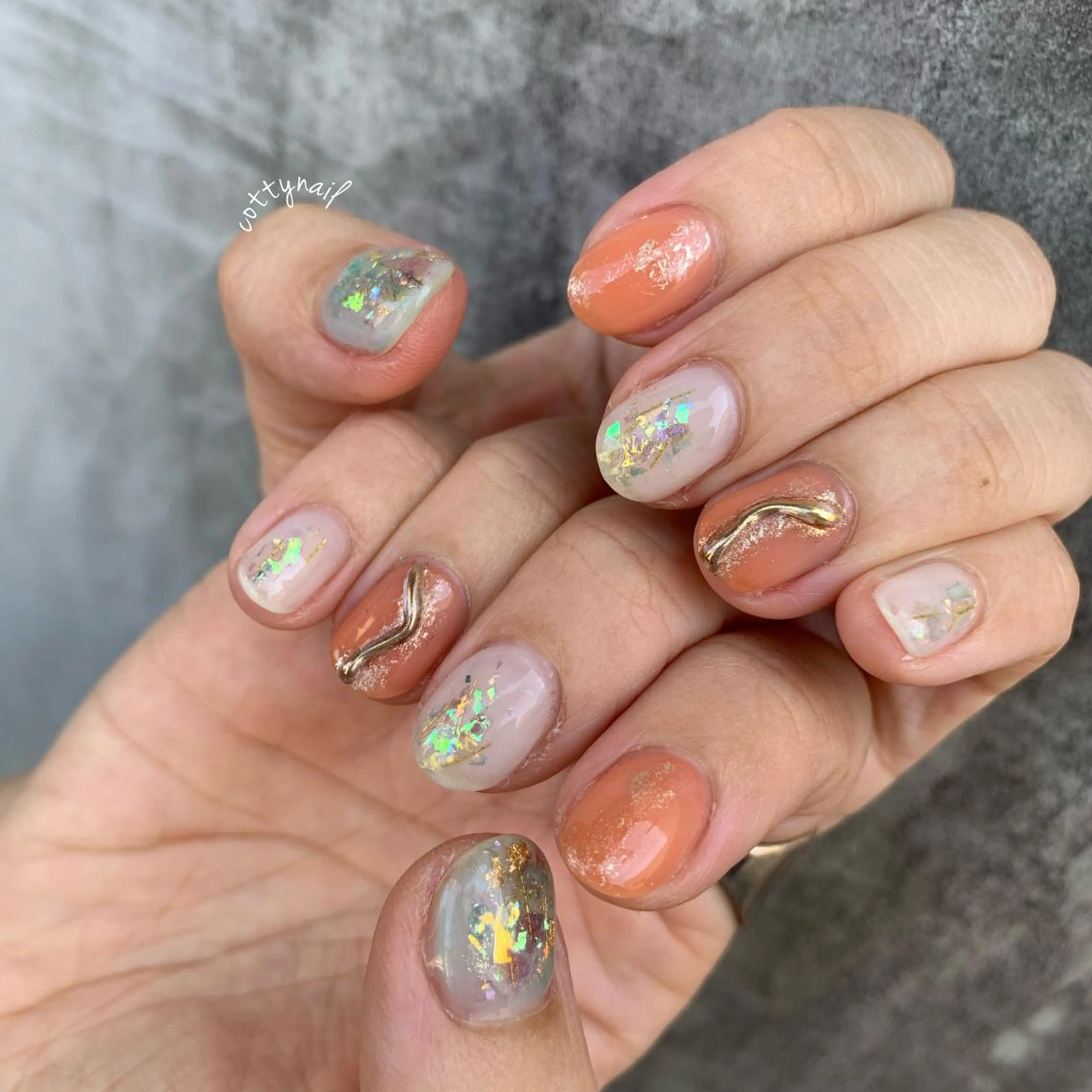 ネイル アートネイル ジェルネイル ニュアンスネイル cottynail -miki-のその他イメージ