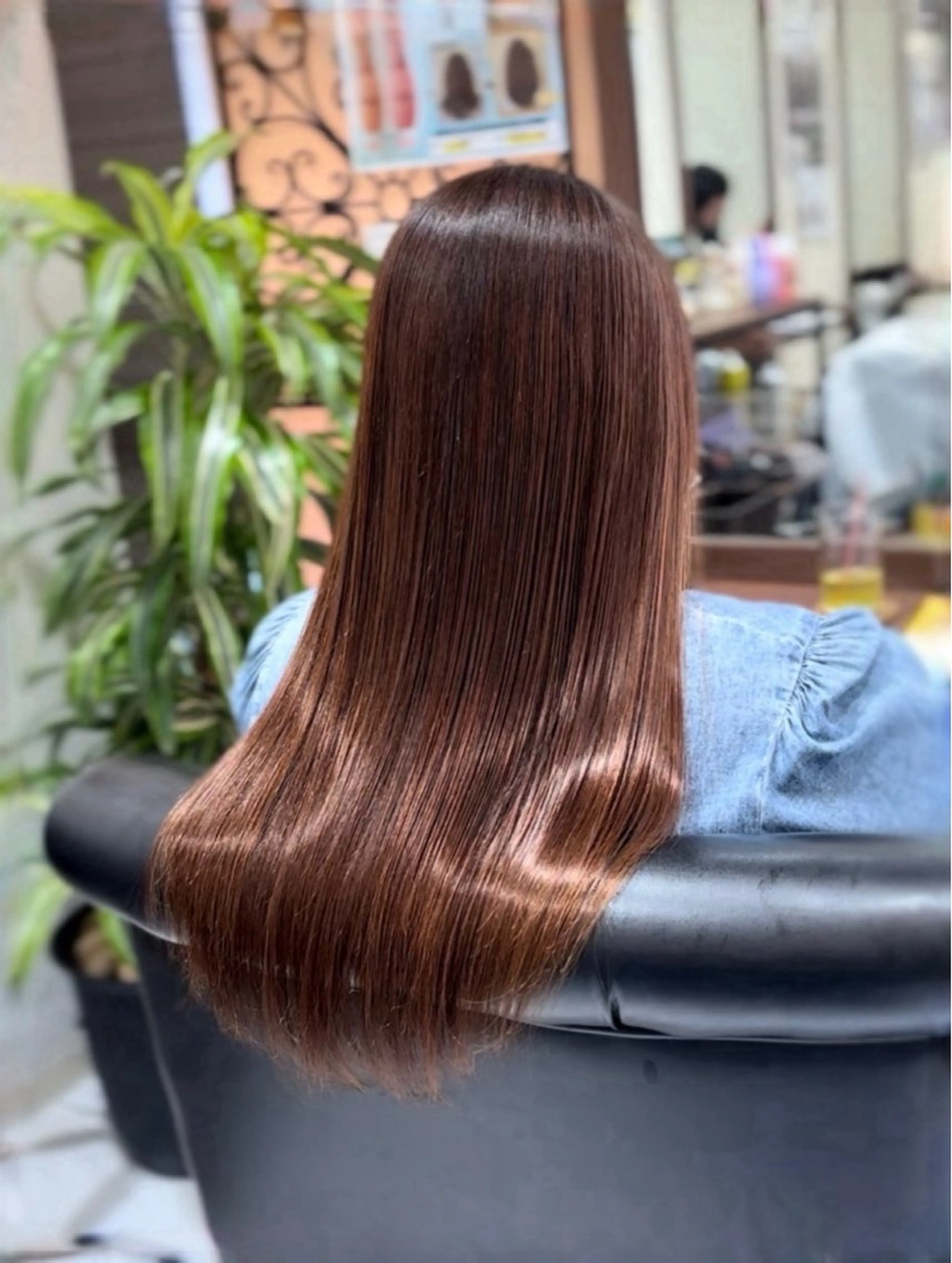 ロング 髪質改善 縮毛矯正 カット 縮毛矯正 トリートメント 小野 友暉のヘアスタイル