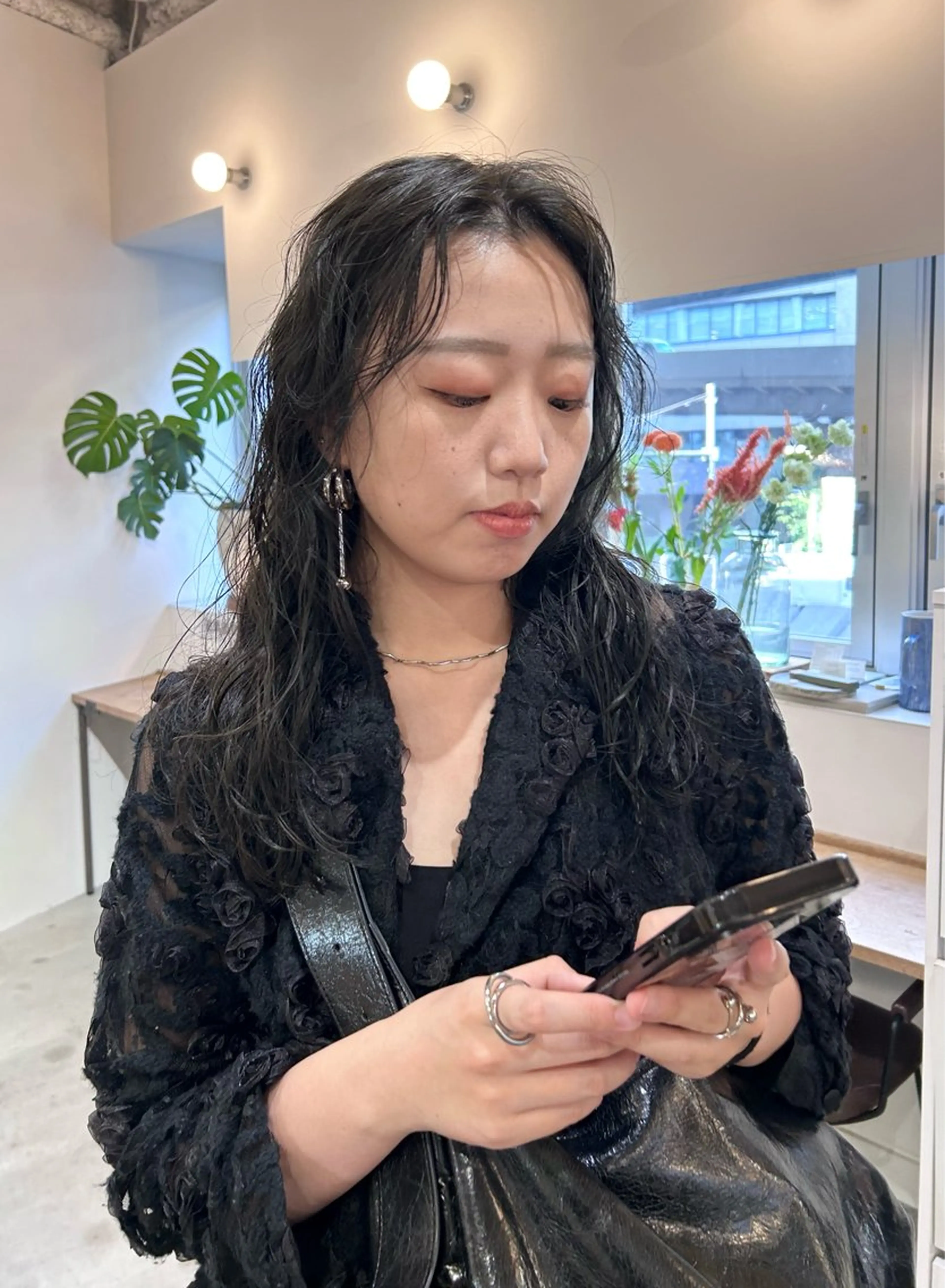 ロング Maruquee de mashu所属・みうら ありさのヘアスタイル