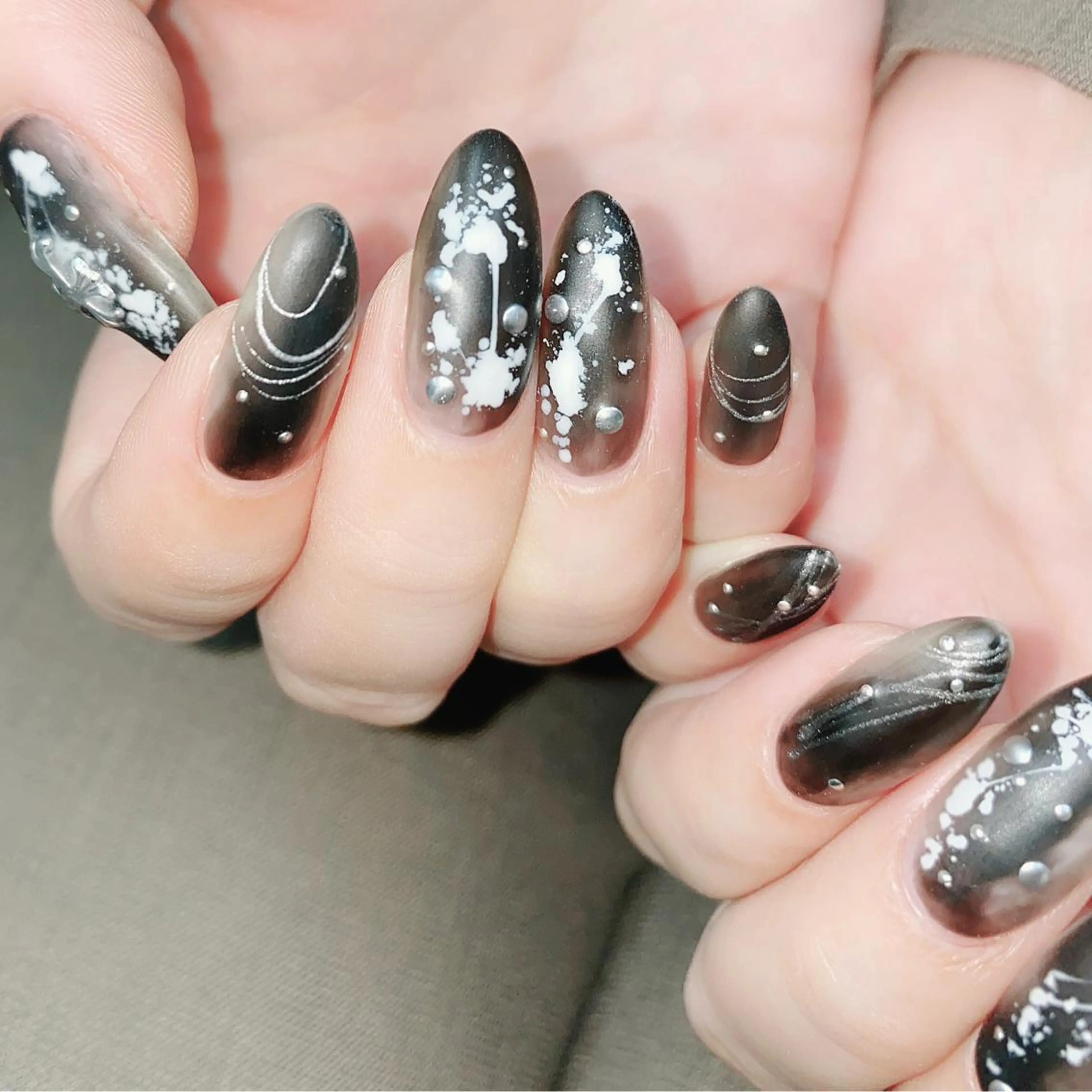 ネイル アートネイル ジェルネイル ニュアンスネイル パラジェル NAIL by STARry 川口のネイルデザイン