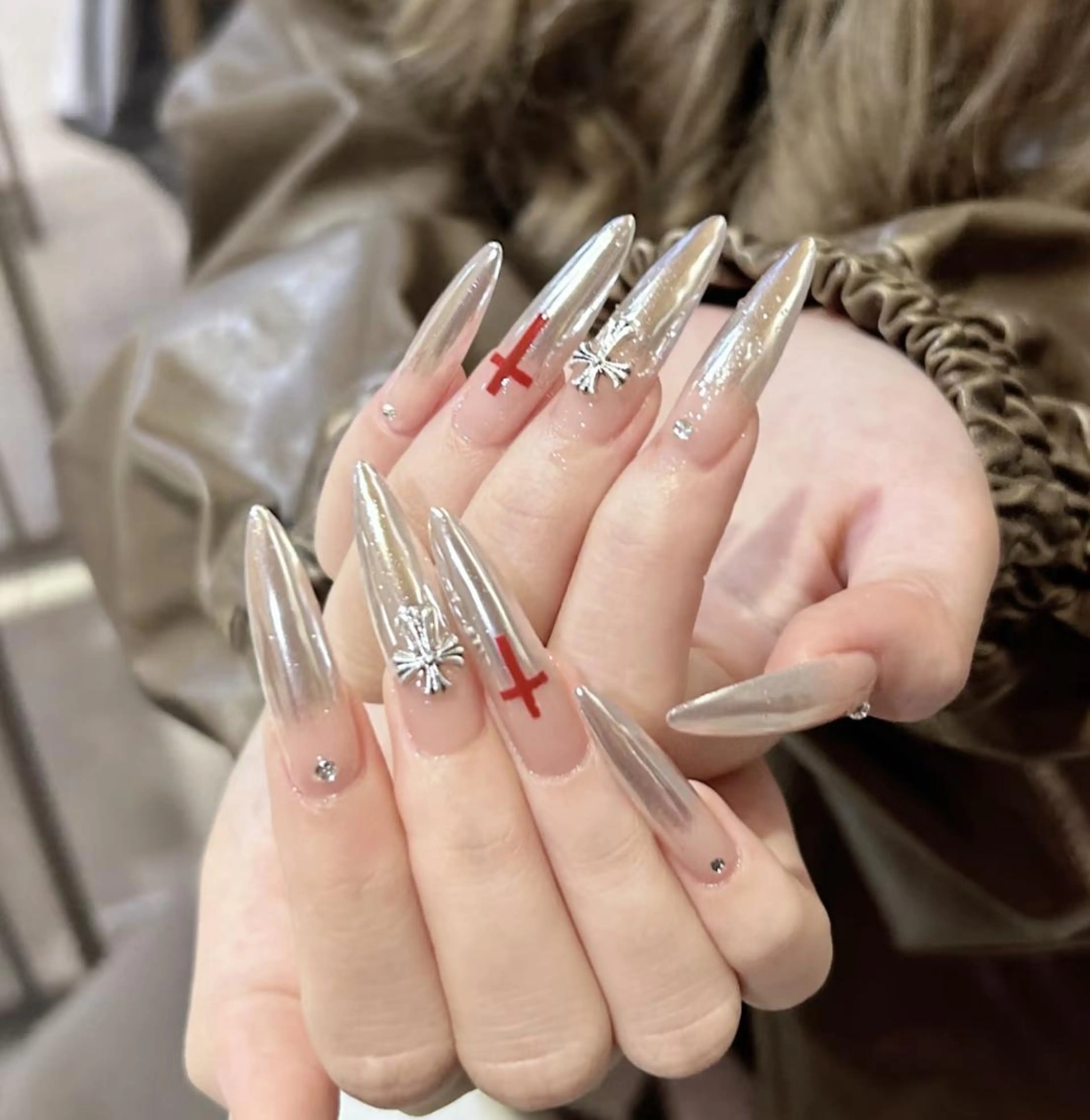 ネイル ハンドネイル ハンドケア 🍑 momo_nailのネイルデザイン