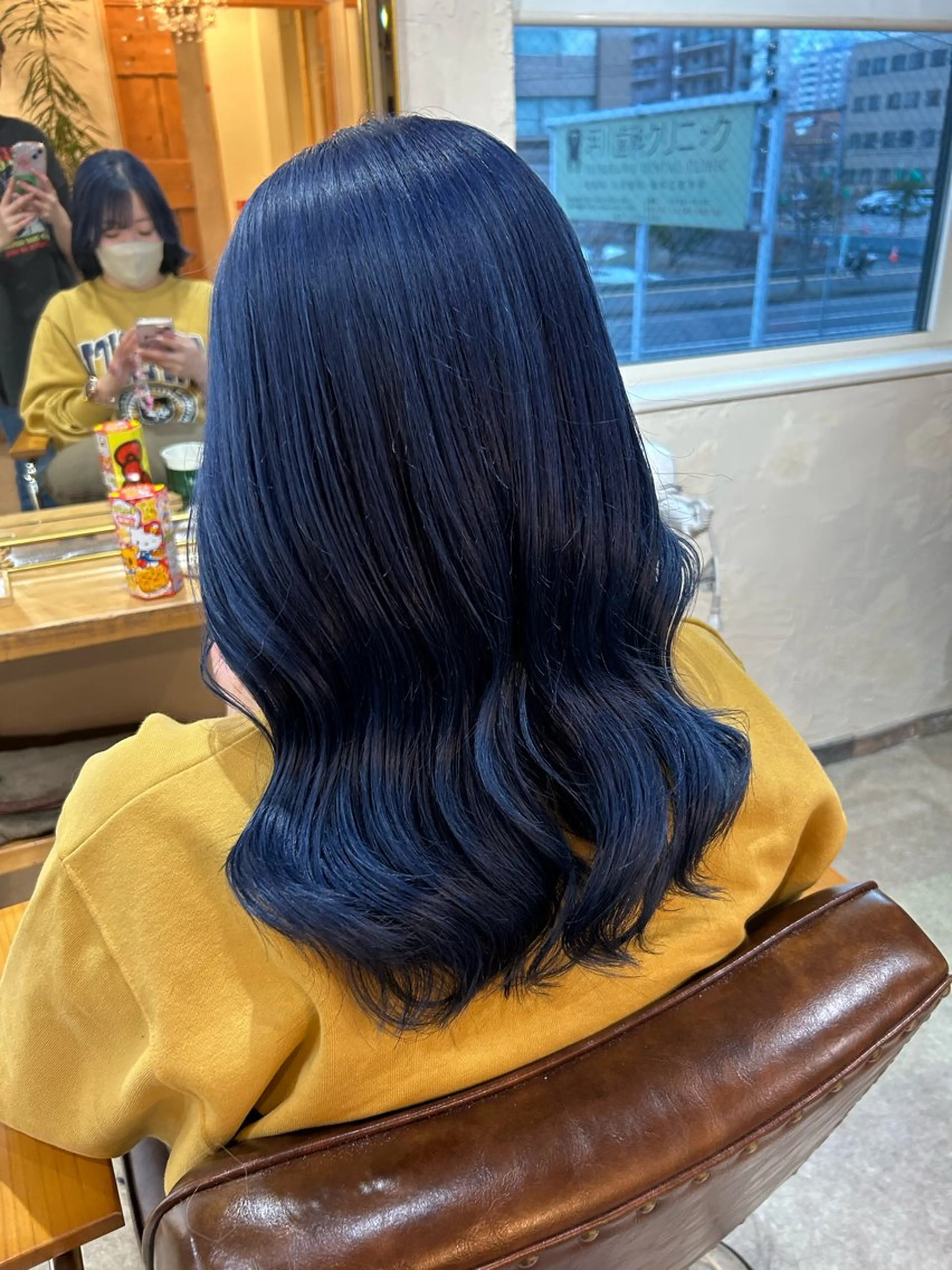 セミロング カラー ヘアカラー トリートメント 🌼RIKA🌼レデ ィース専門💖のヘアスタイル