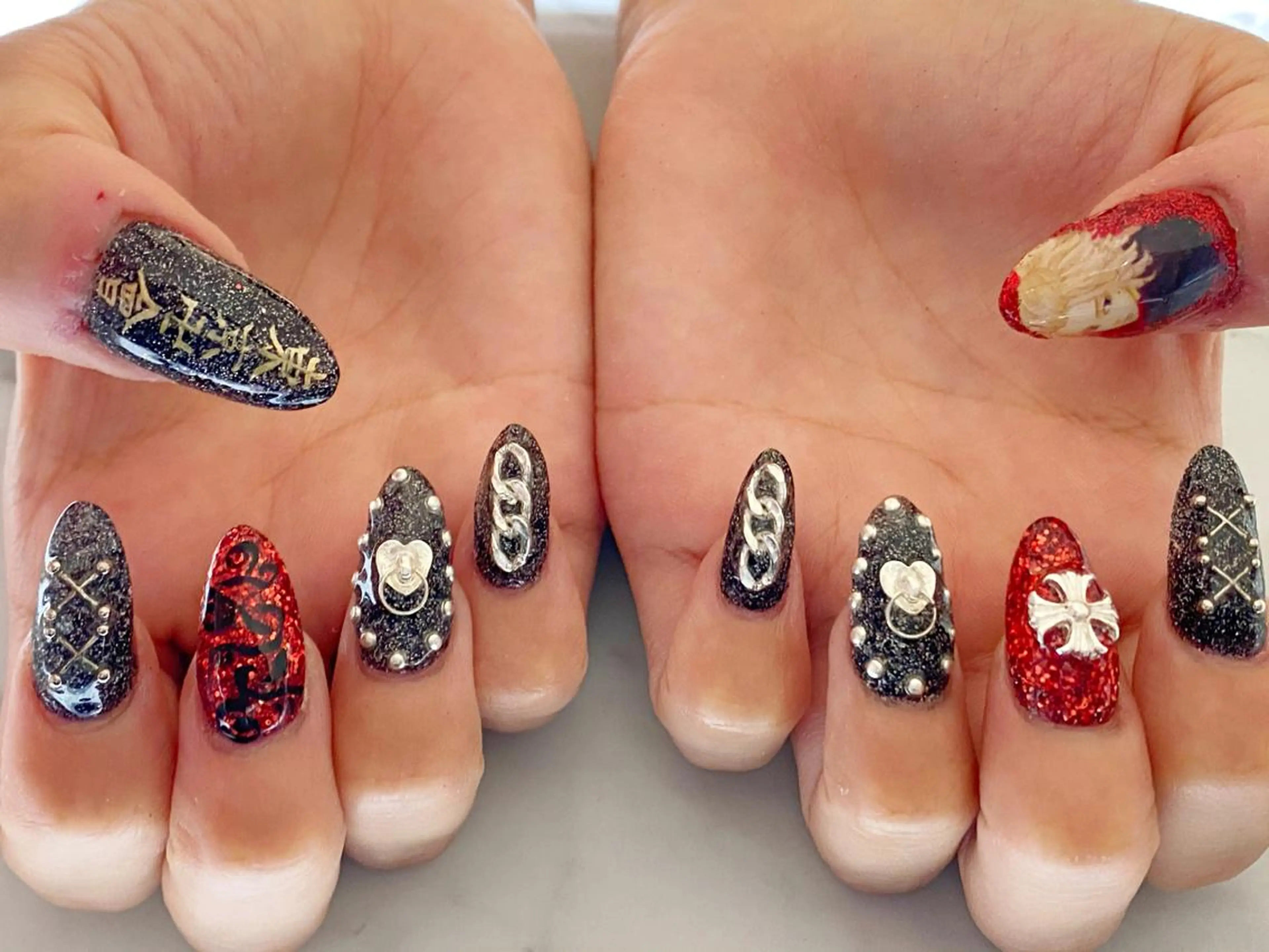 ネイル アートネイル ラメ(グリッター) YUN 💅のネイルデザイン