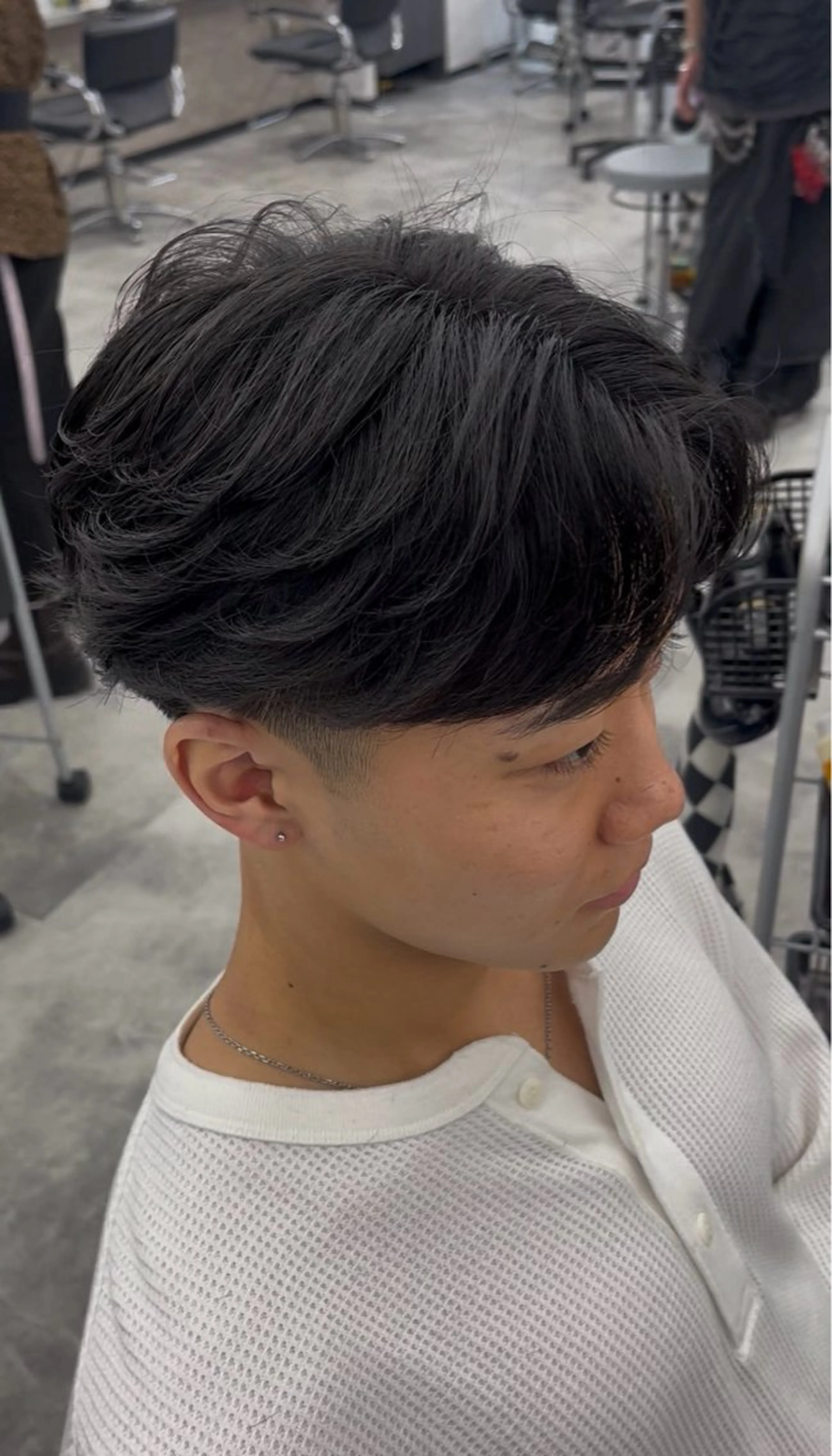 パーマ メンズ メンズパーマ HOMME    BLANCHE所属・Seira 札幌メンズサロンのヘアスタイル