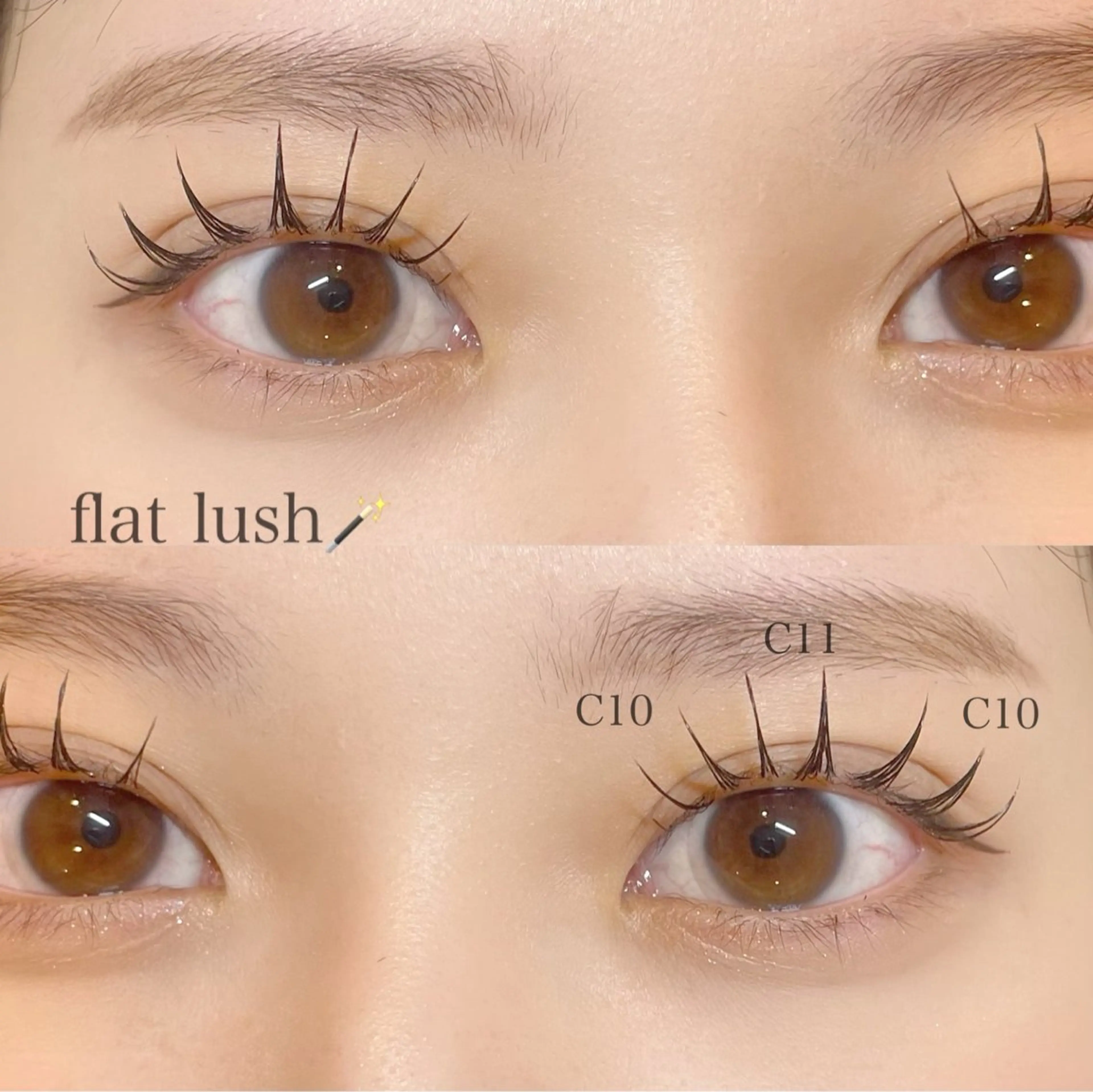 マツエク・マツパ AYAKA🤍 まつ毛パーマのマツエク・マツパデザイン