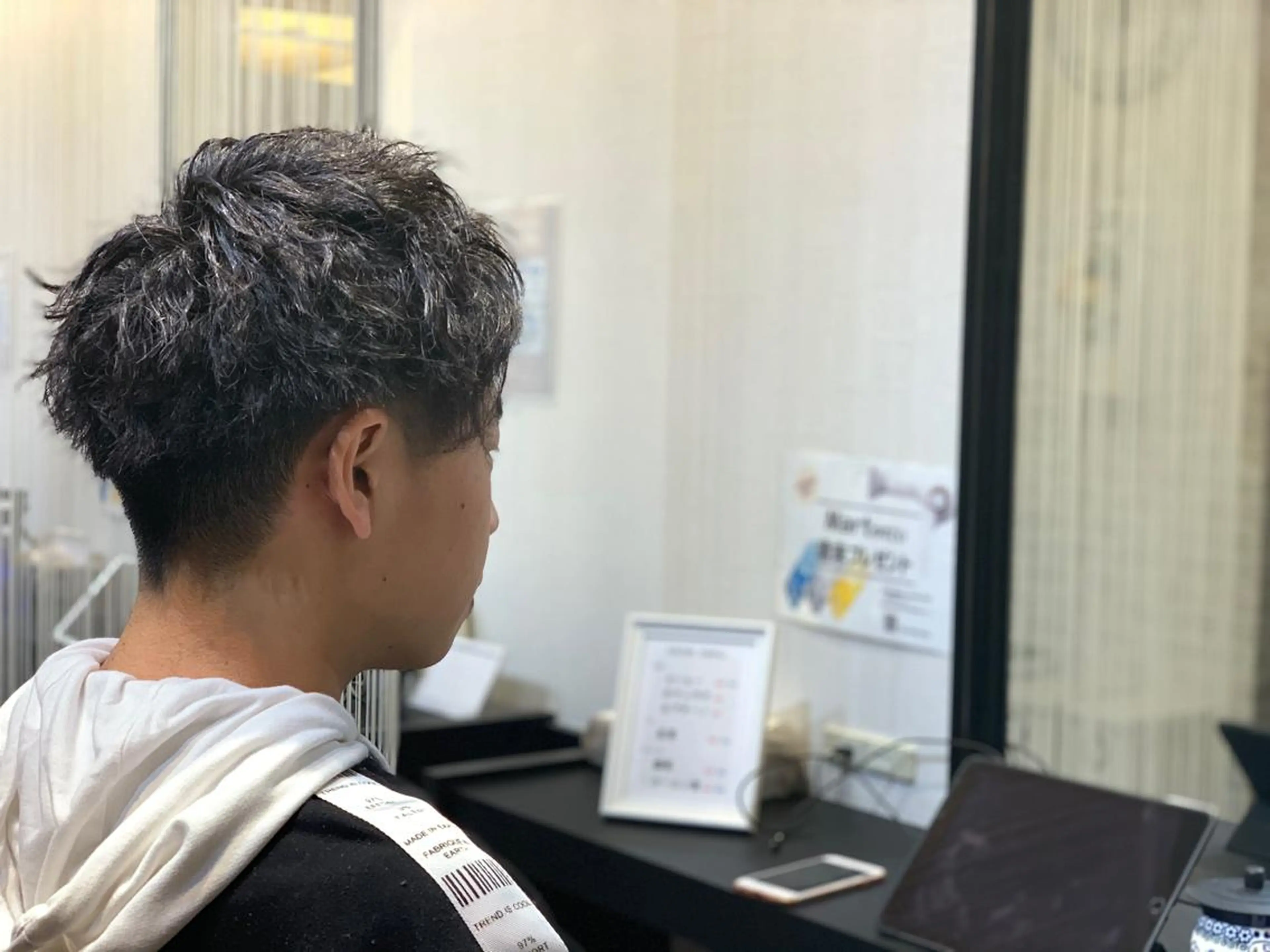 ショート パーマ 川村 綾のヘアスタイル