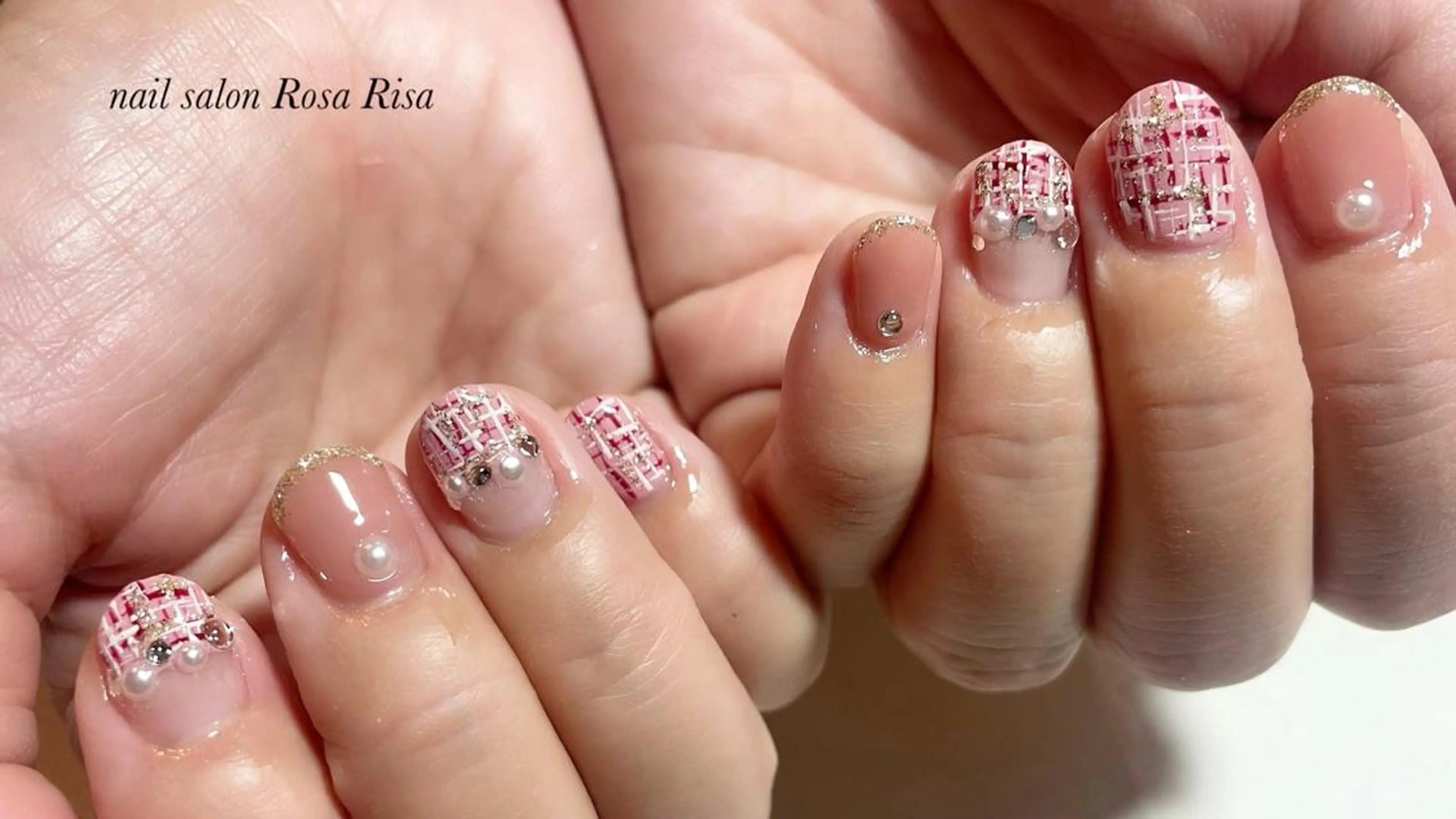 ショート ネイル ネイルスタジオ シェイクユアハンズのネイルデザイン