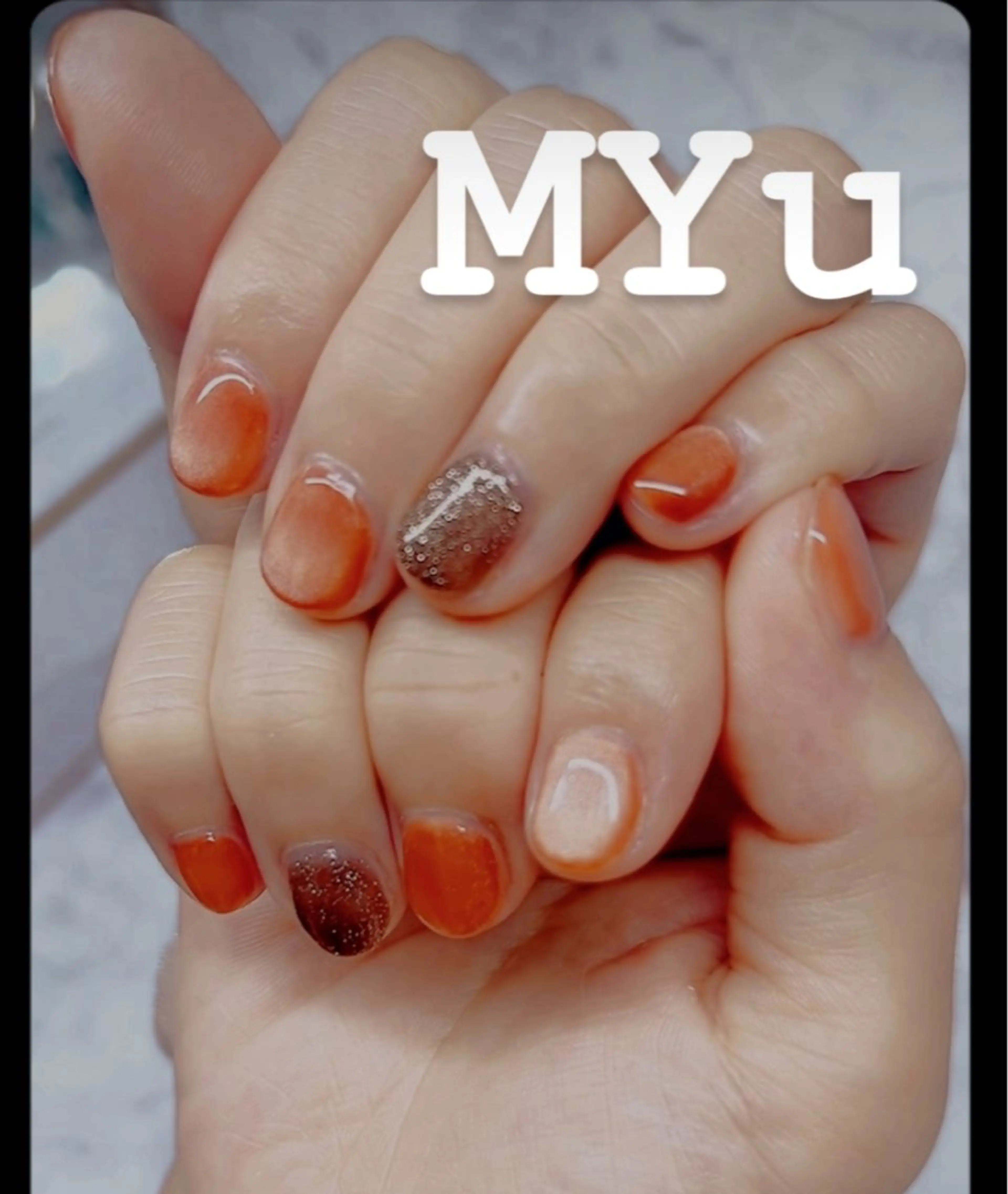 ネイル マグネットネイル MYu Beauty Salon YURIのネイルデザイン