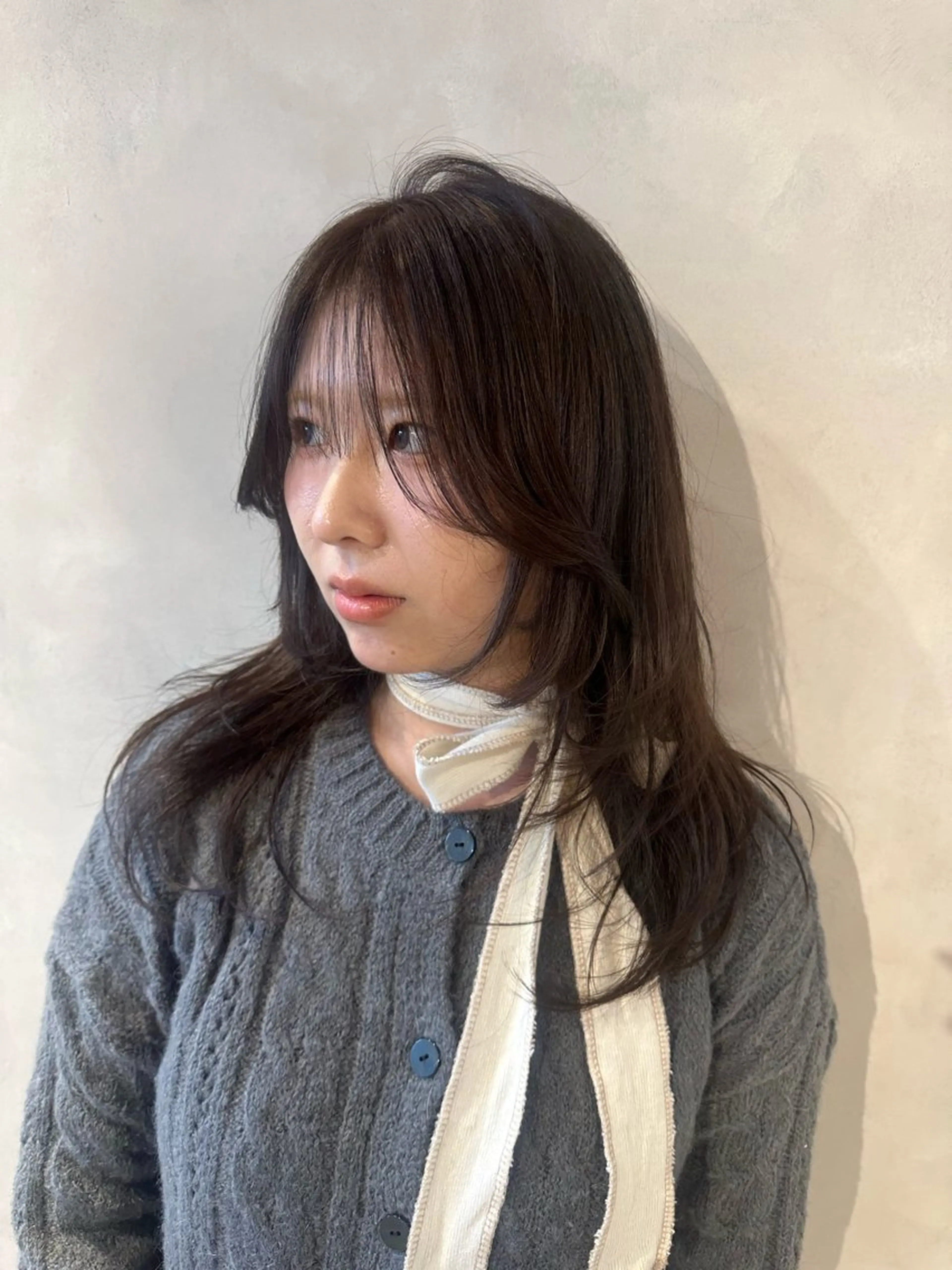 セミロング 🎀韓国/髪質改善 長野美和🎀のヘアスタイル