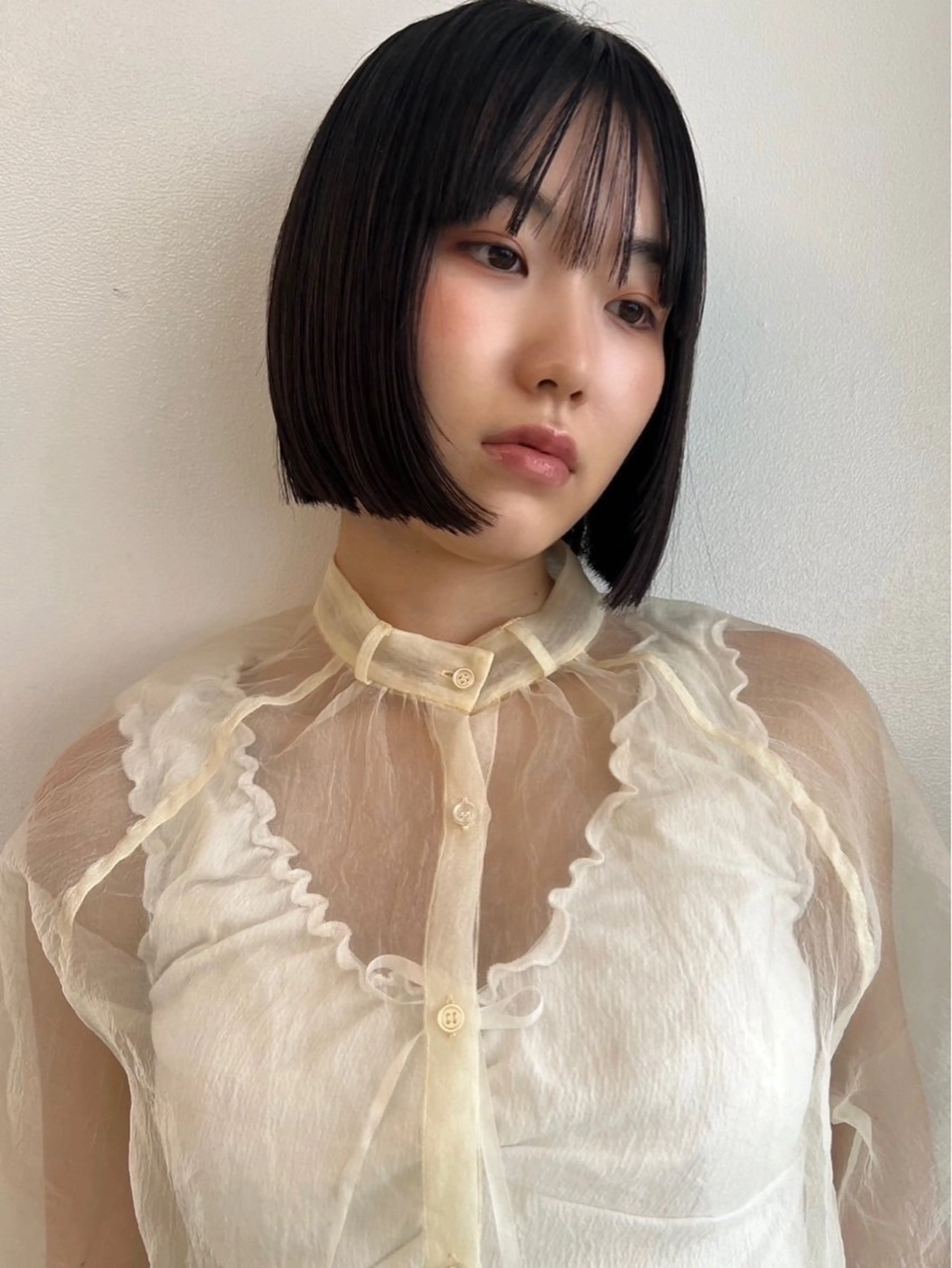 ミディアム カット ヘアカラー トリートメント オシャレデザイン 🧺🪽/SHUNOのヘアスタイル