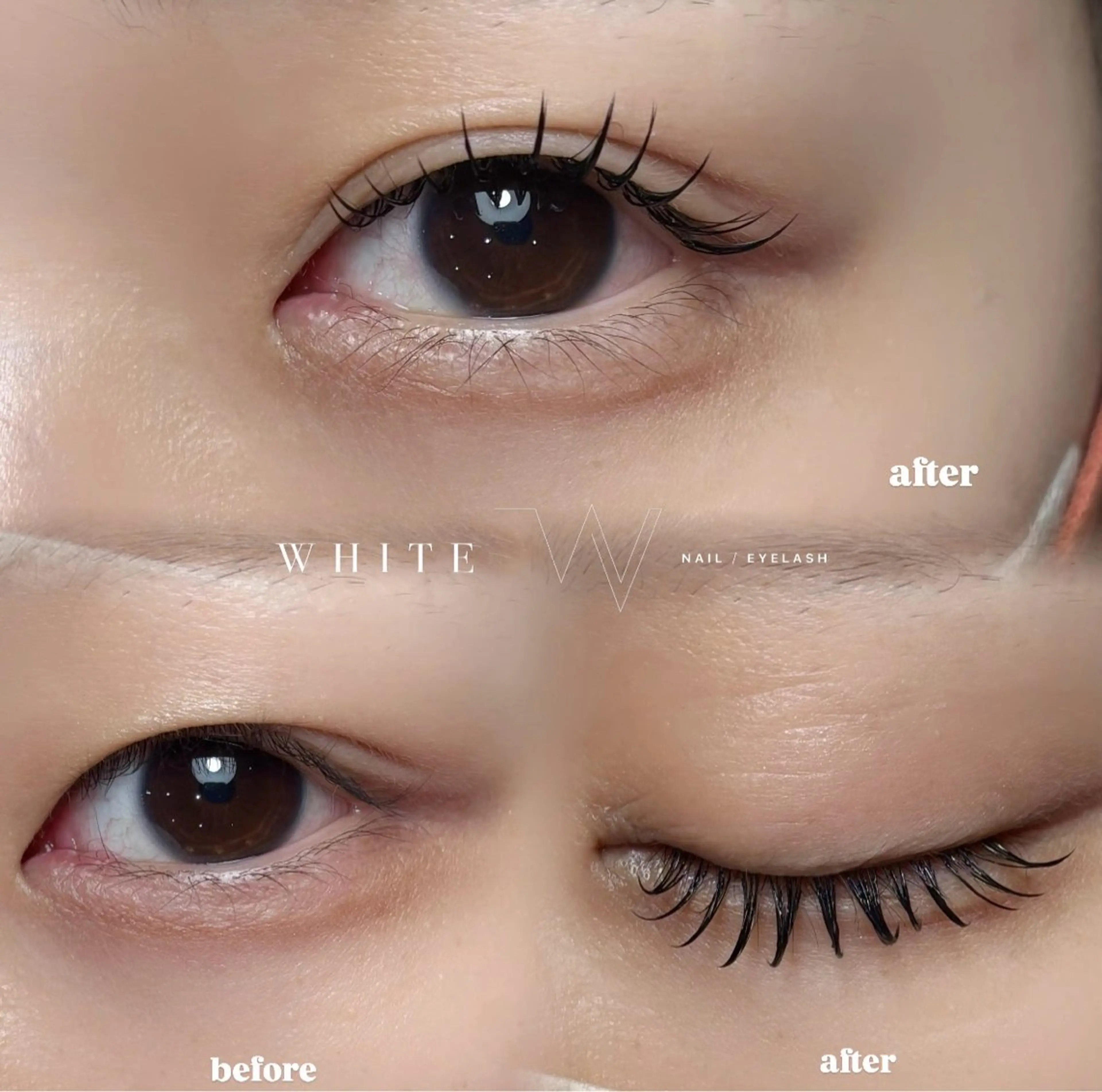 マツエク・マツパ WHITE所属・Luna WHITEのマツエク・マツパデザイン