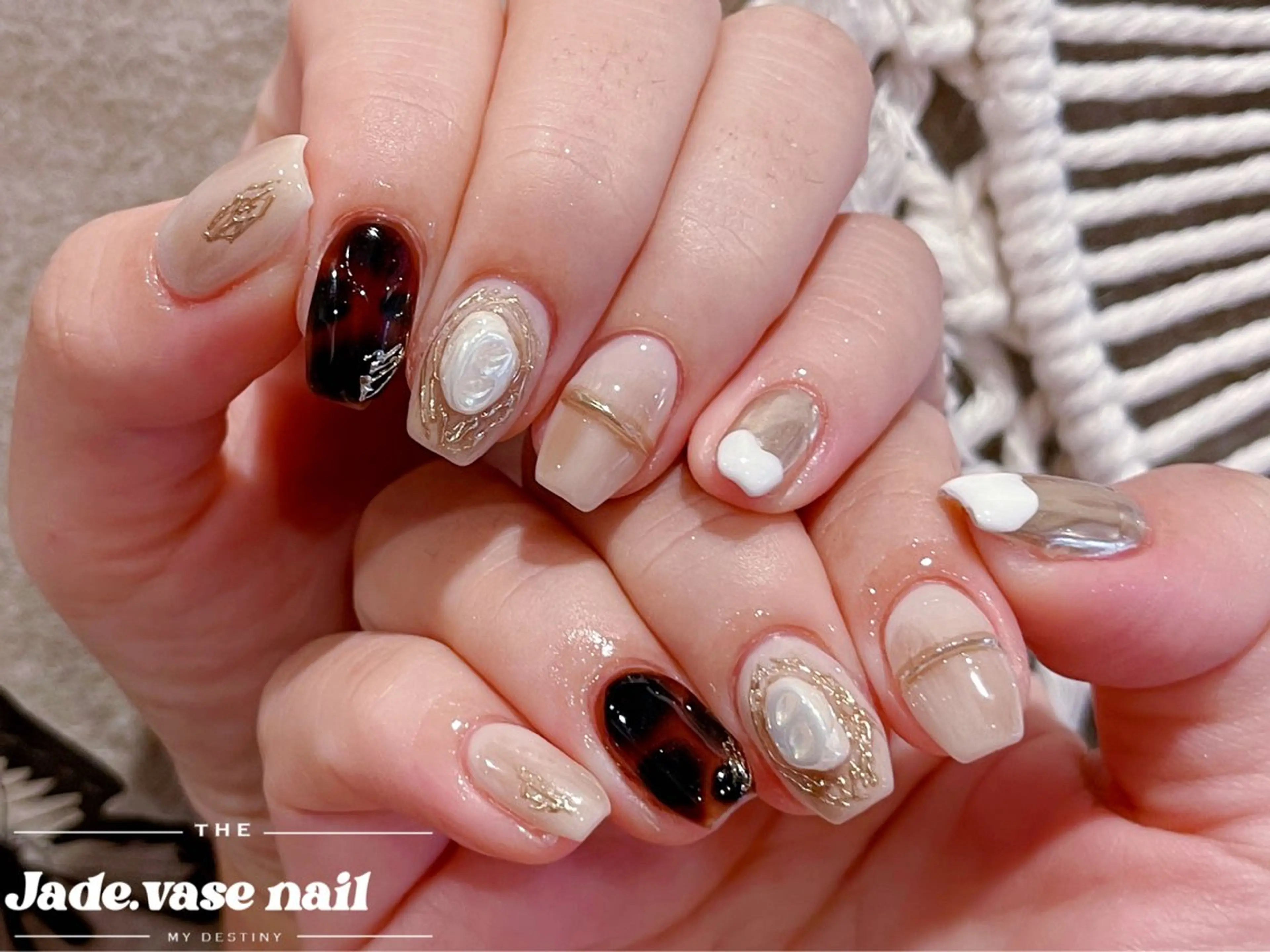 ネイル ハンドネイル ✰Jade.vase 銀座一丁目・東銀座のネイルデザイン