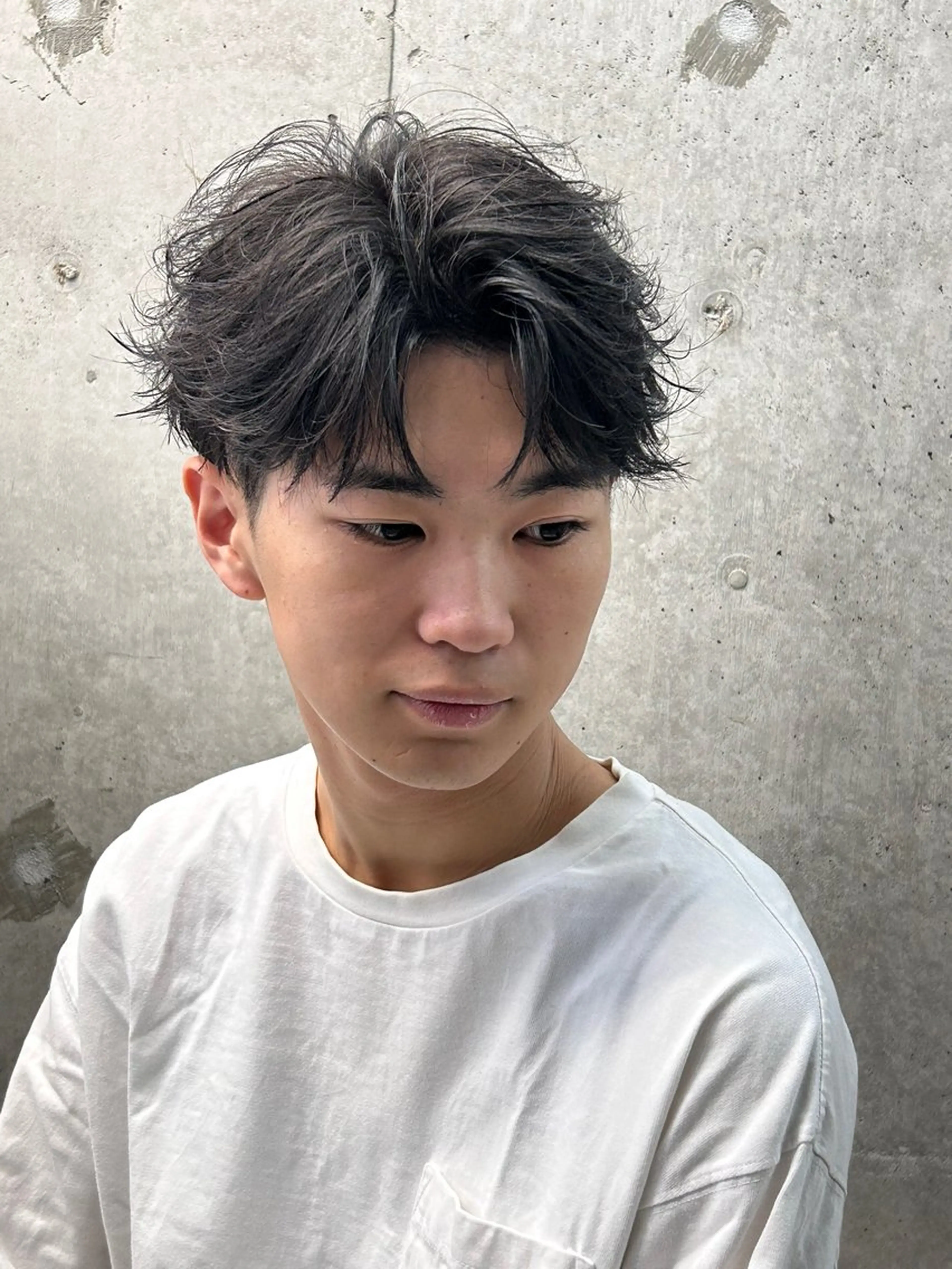 ショート パーマ メンズ alma 後藤 遼斗のヘアスタイル