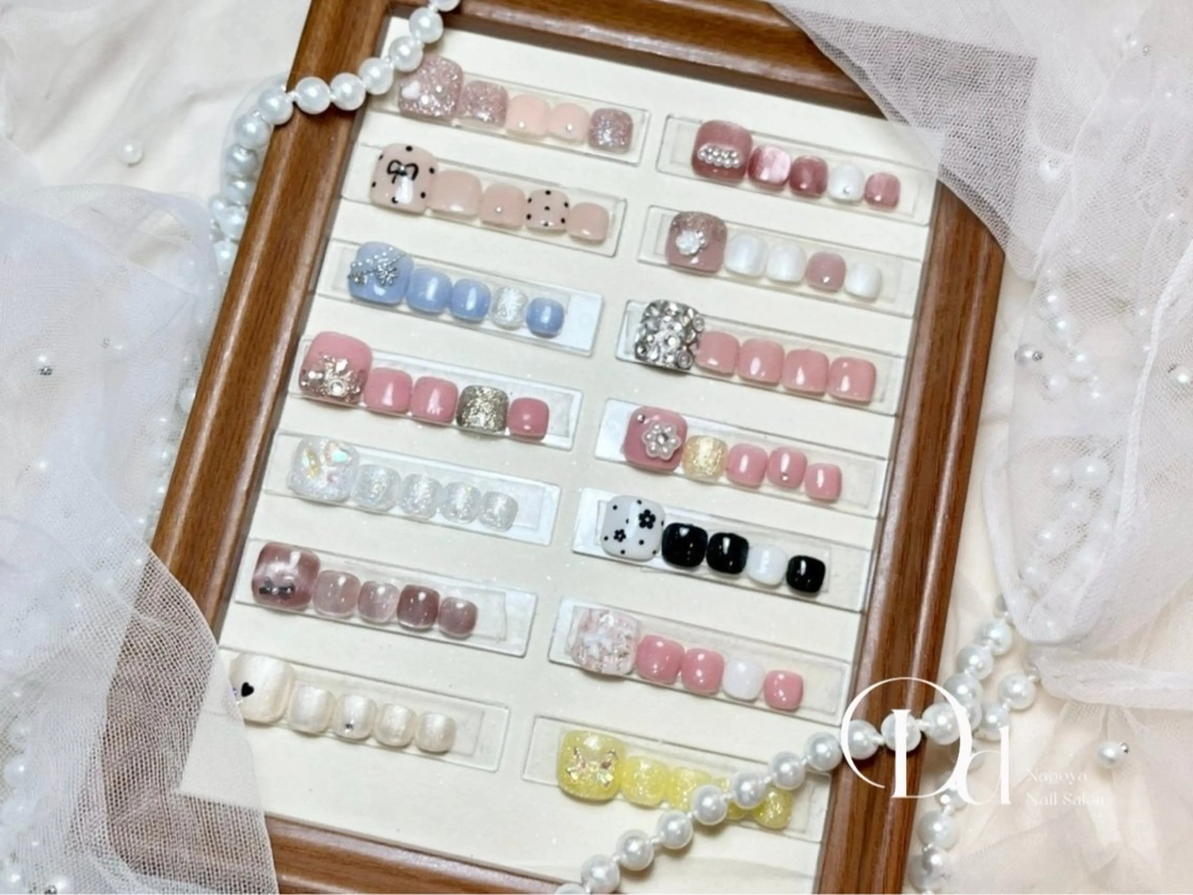 ネイル フットネイル D.d Harukaのネイルデザイン