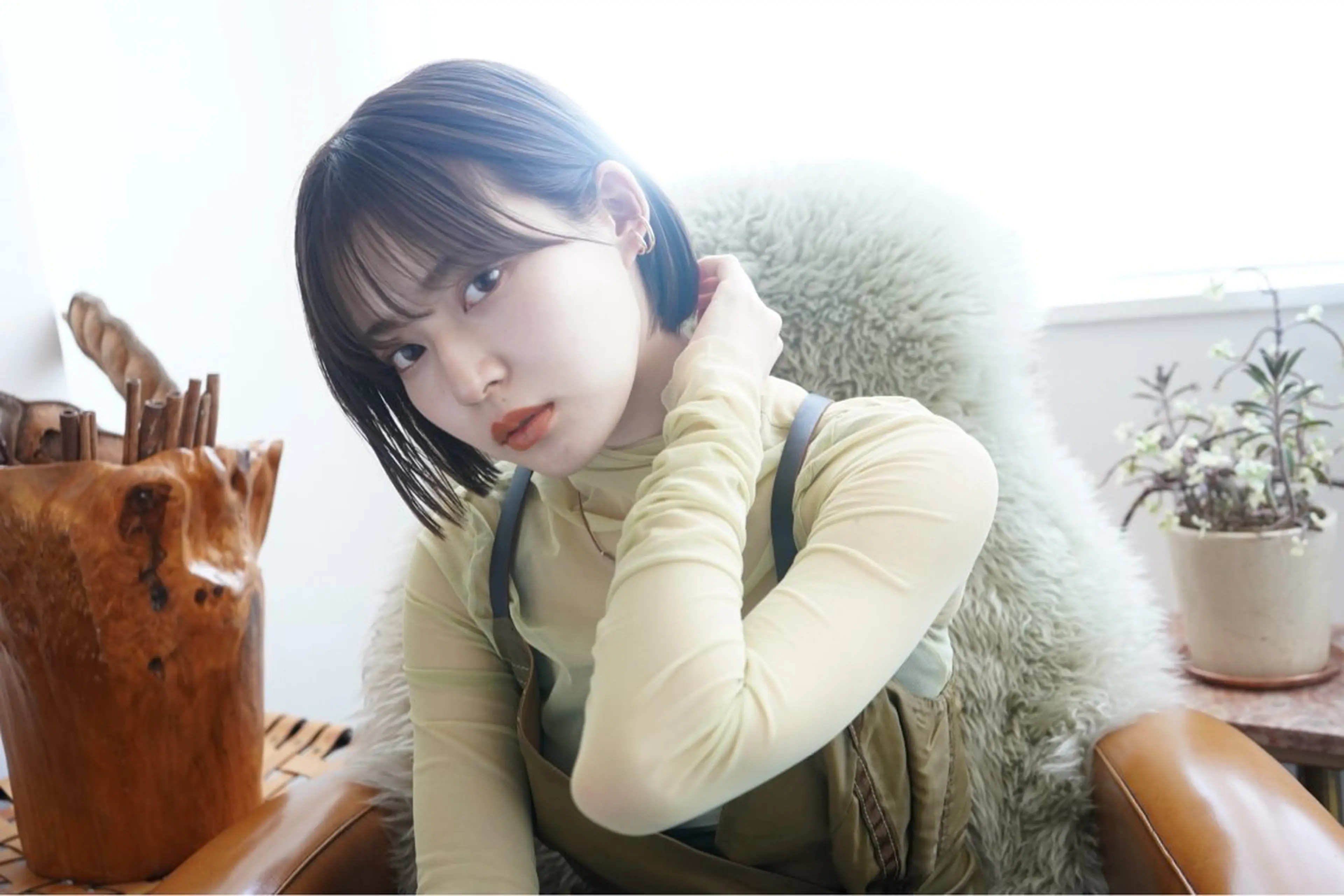 ショート ダメージレス◎東区/ 艶カラー💫/斉藤拓のヘアスタイル