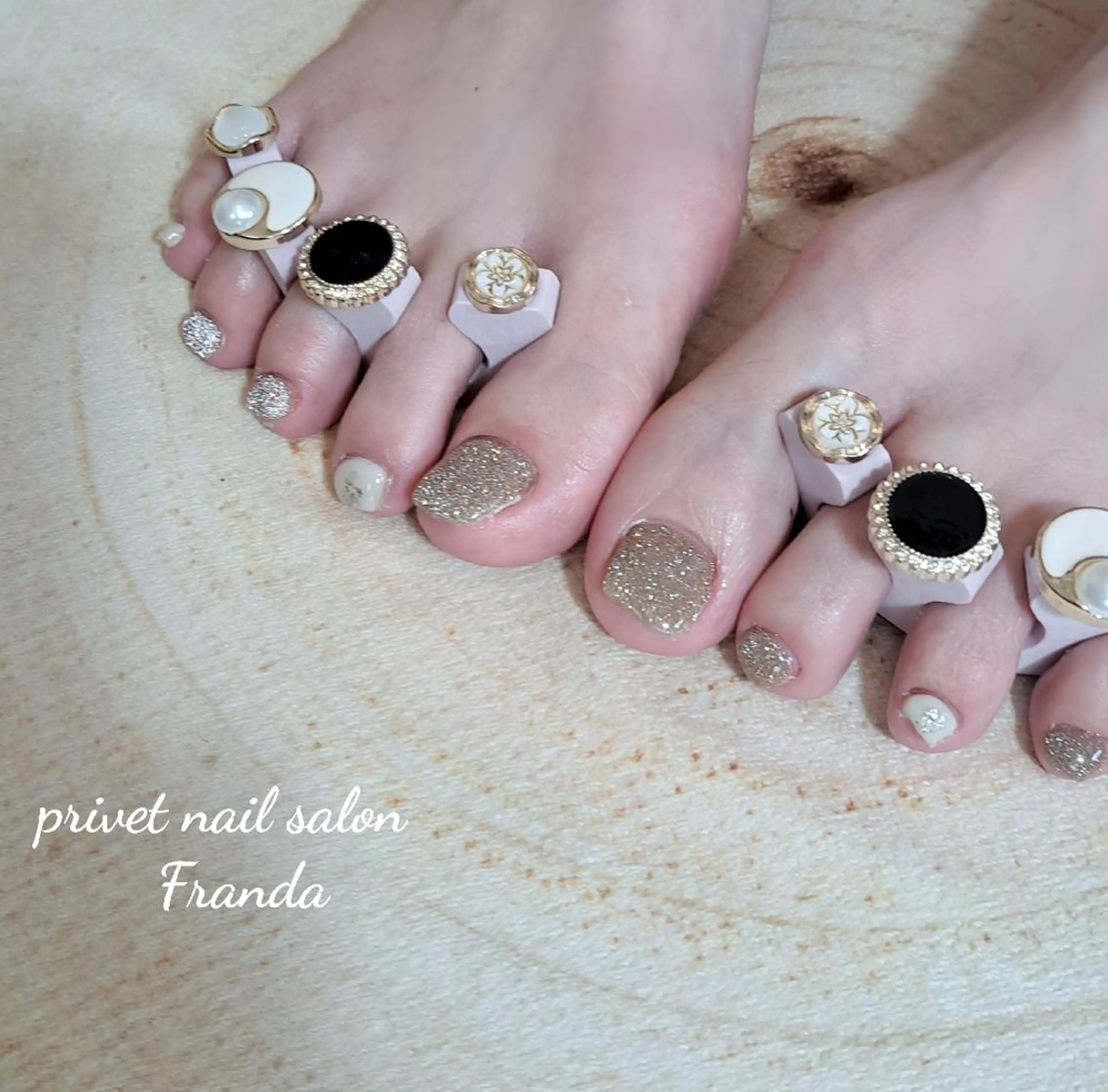 ネイル ワンカラーネイル フットネイル Franda ✾のネイルデザイン