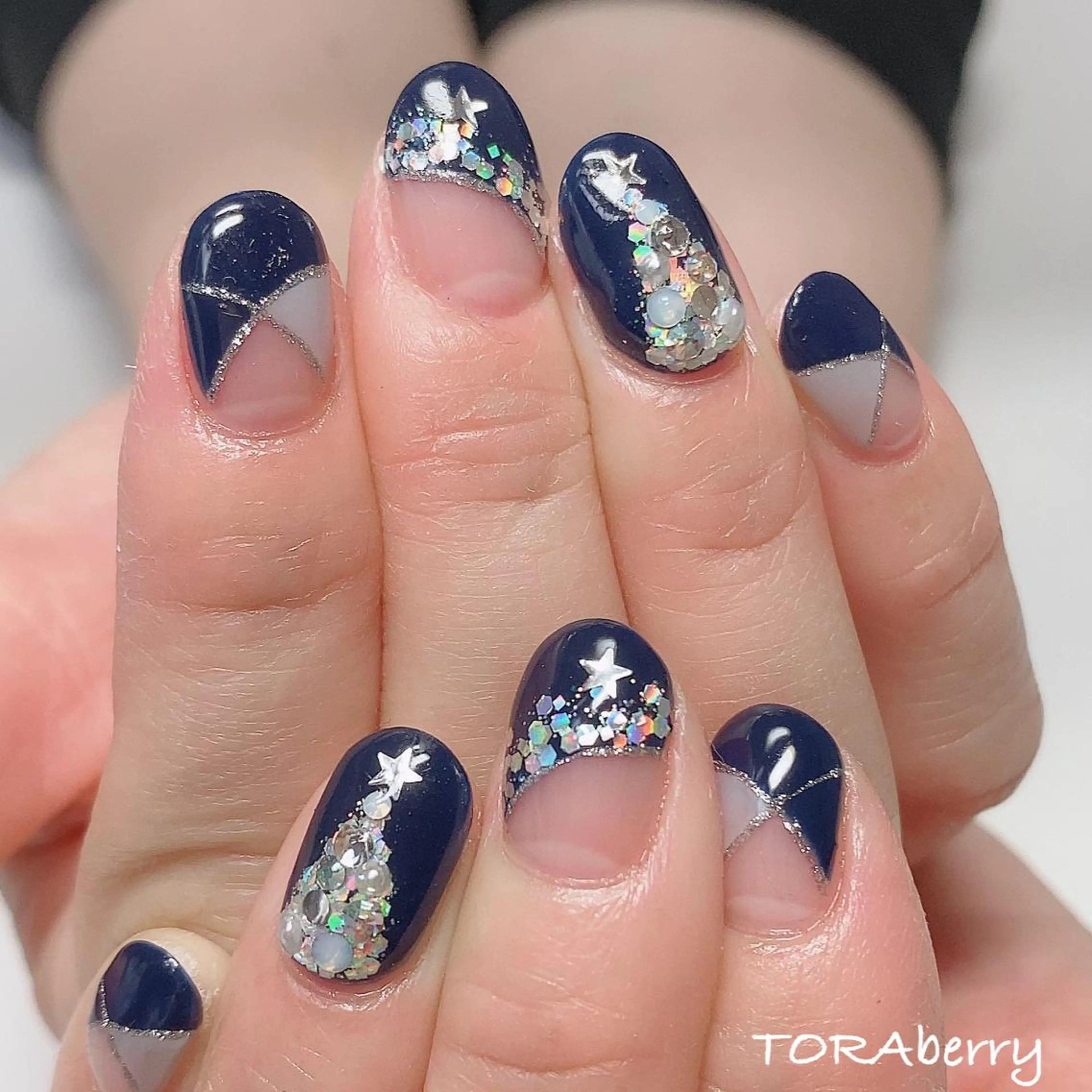 ネイル 冬ネイル クリスマス ハンドネイル ネイリスト なつみのネイルデザイン