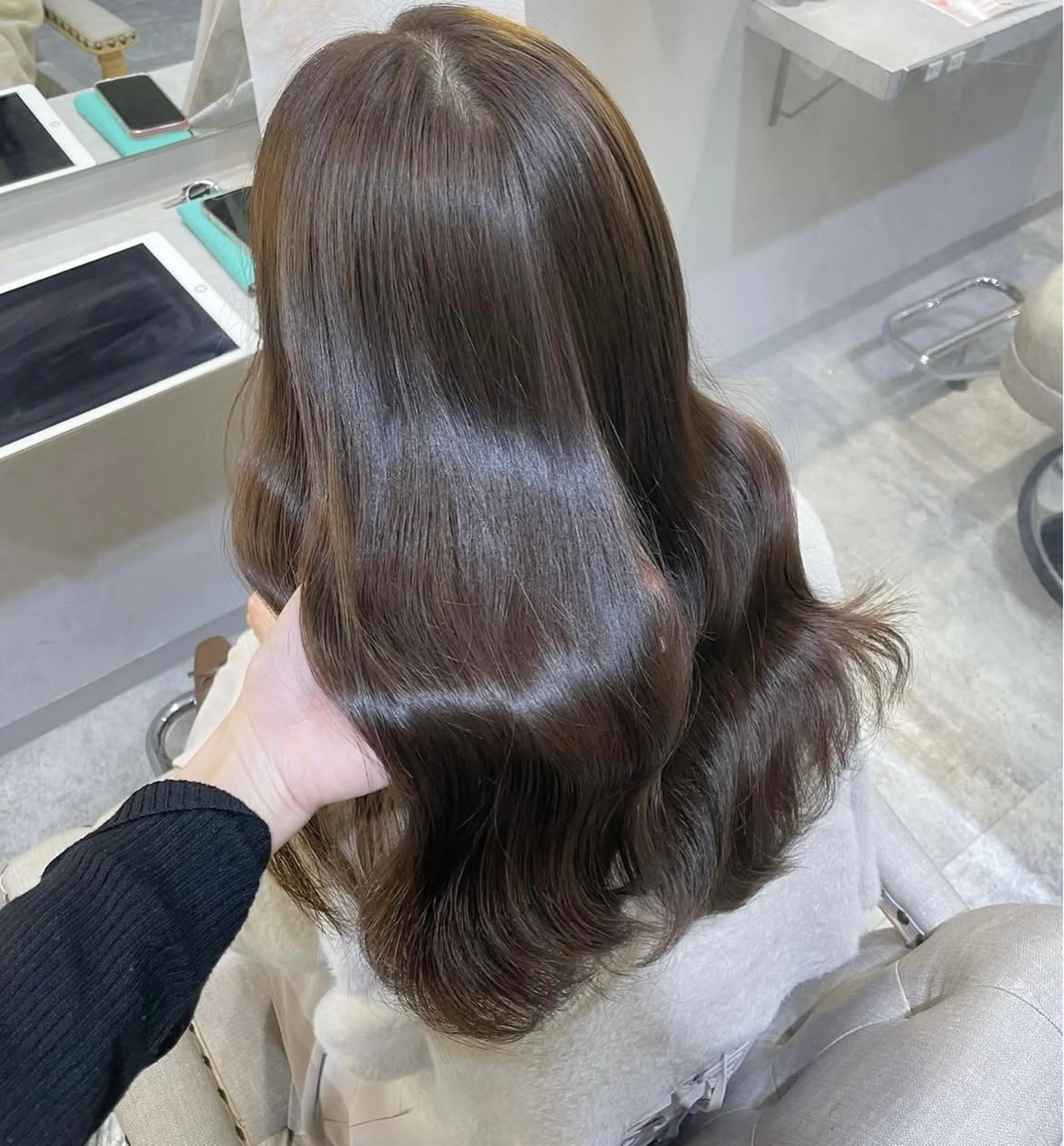 セミロング 🩰横浜カットモ デル／ショート／ボブのヘアスタイル