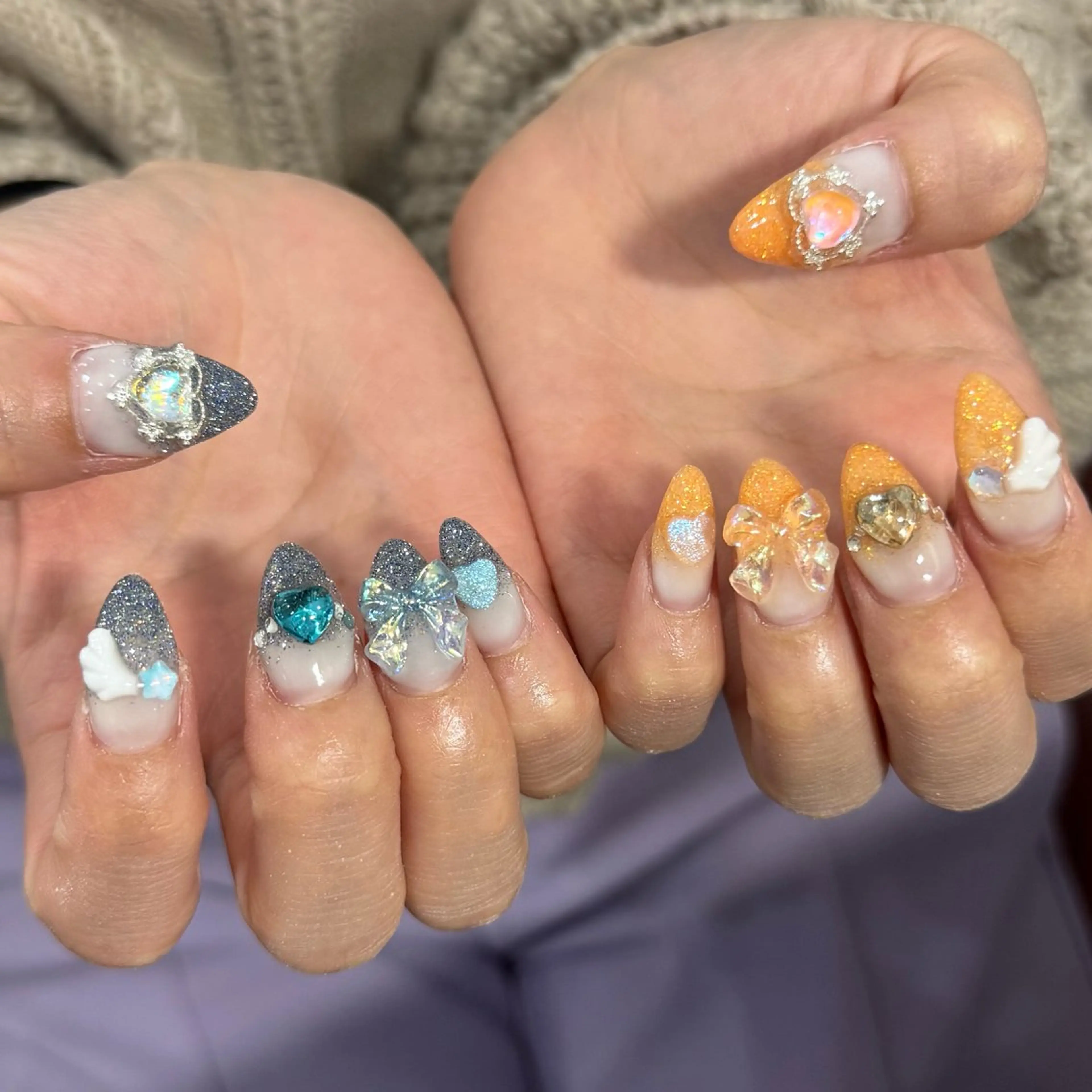 ネイル ハンドネイル LINXS aosaのネイルデザイン