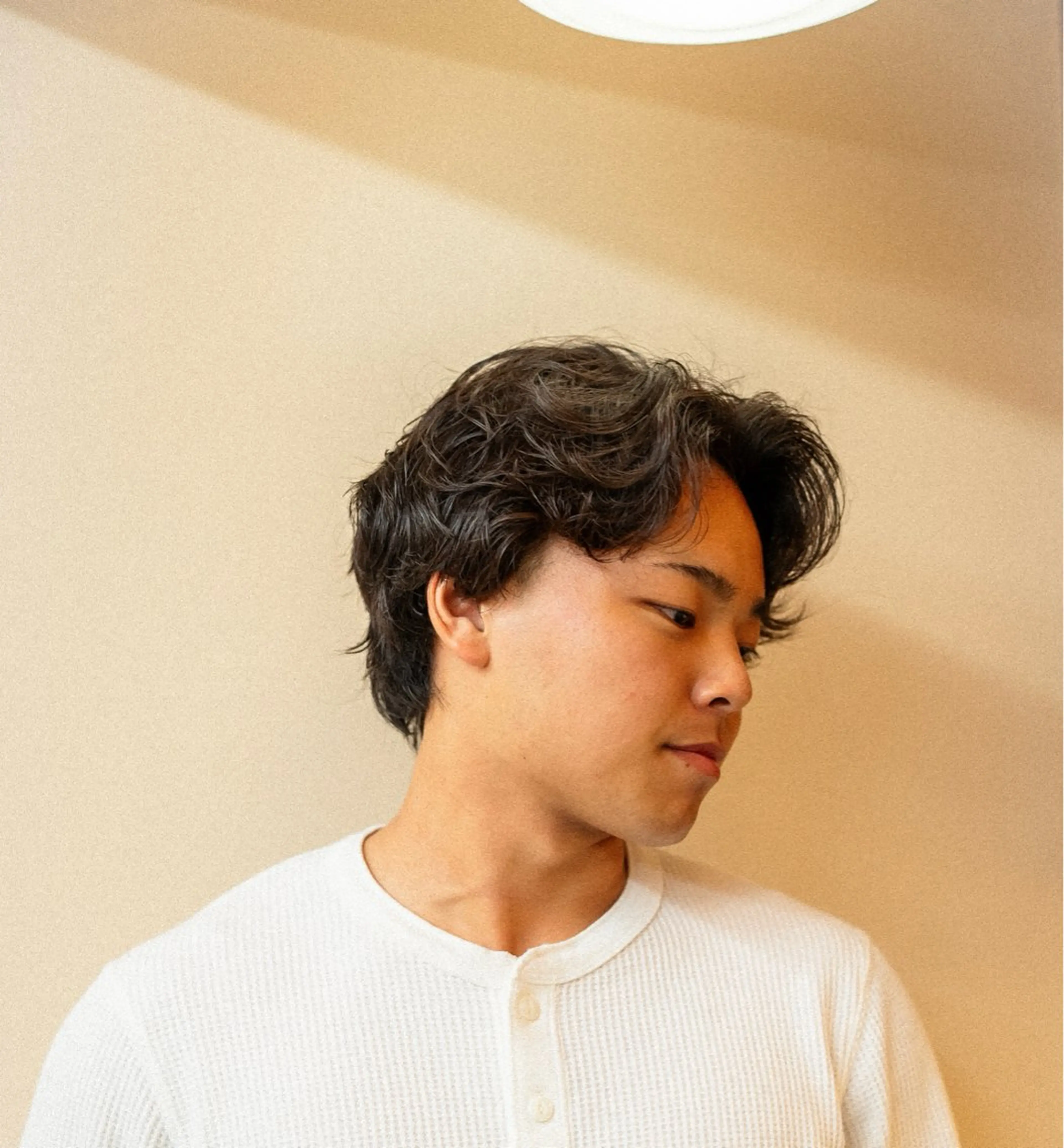 ミディアム カラー パーマ メンズ 🔗メンズサロン🔗 Kieのヘアスタイル